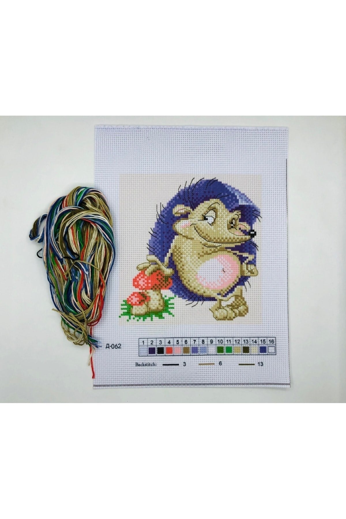 Goblen Etamin Işleme Seti 27x19 Cm 062