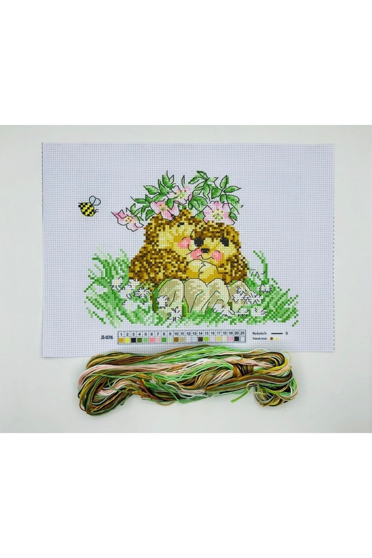 Goblen Etamin Işleme Seti 27x19 Cm 076