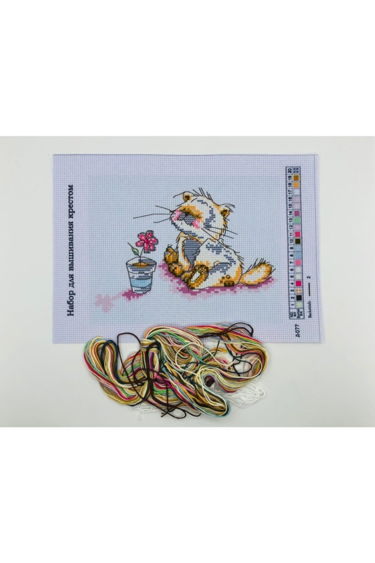 Goblen Etamin Işleme Seti 27x19 Cm 077