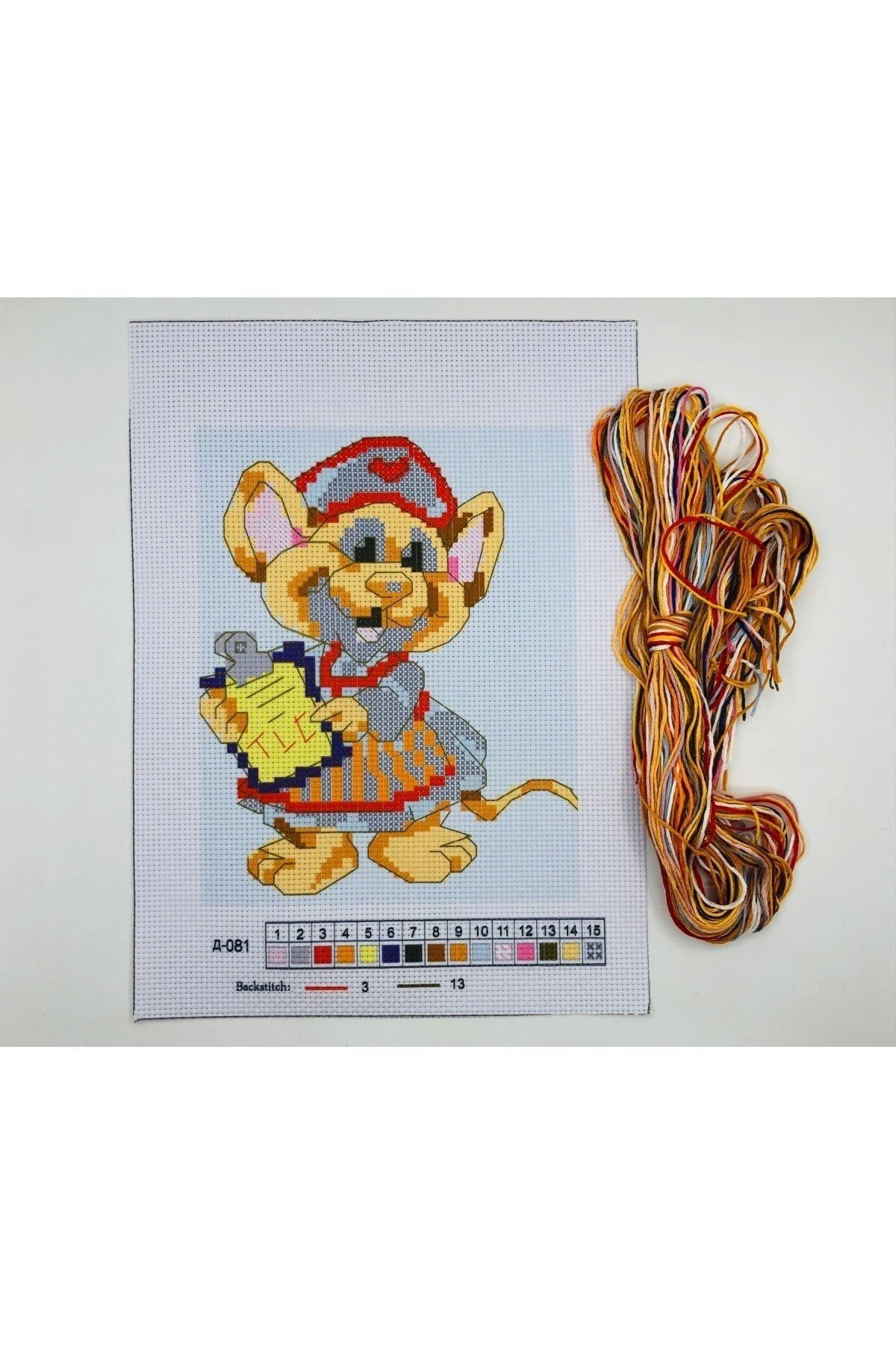 Goblen Etamin Işleme Seti 27x19 Cm 081