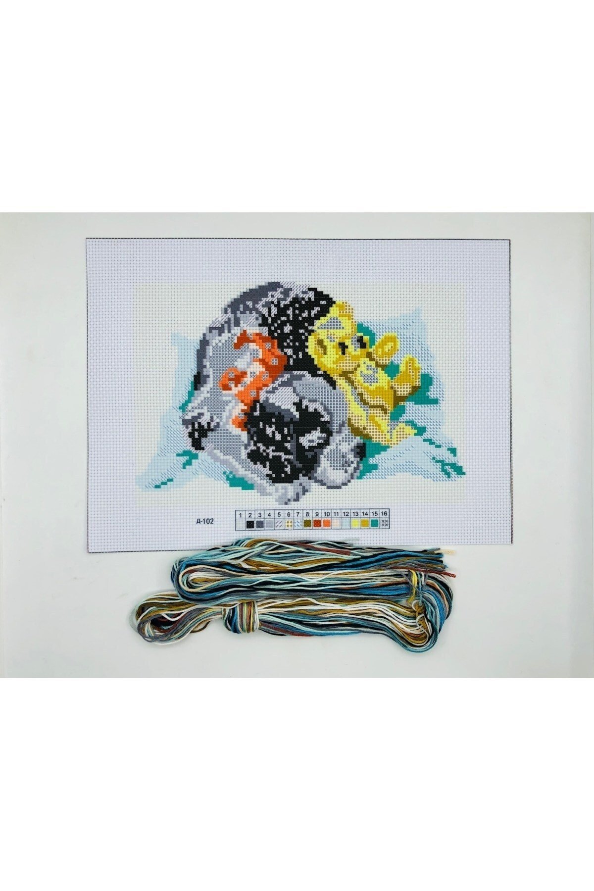 Goblen Etamin Işleme Seti 27x19 Cm 102