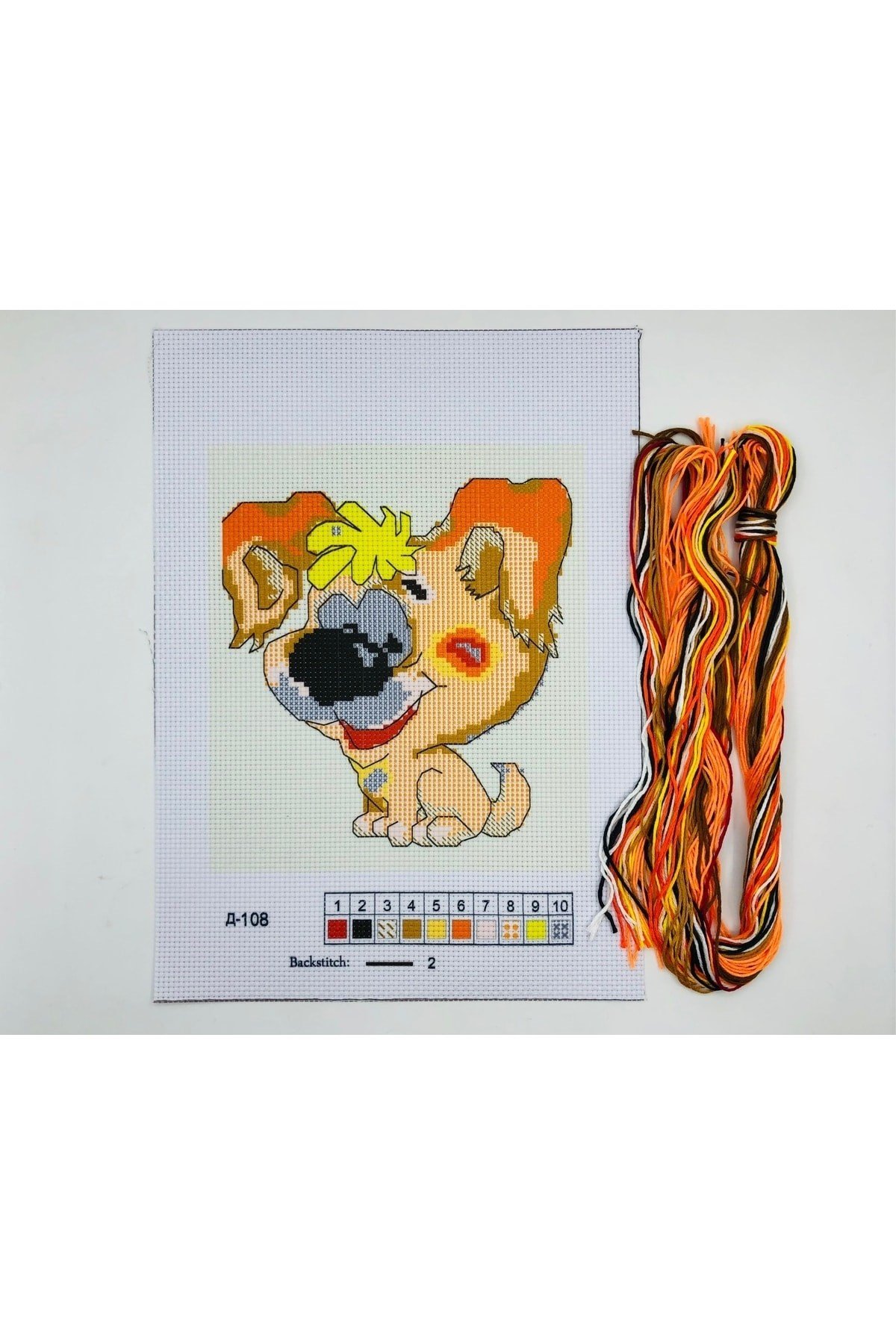 Goblen Etamin Işleme Seti 27x19 Cm 108