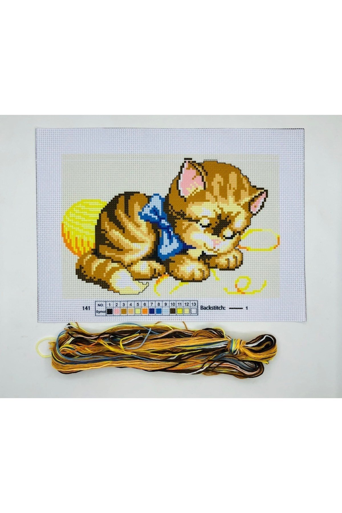 Goblen Etamin Işleme Seti 27x19 Cm 141