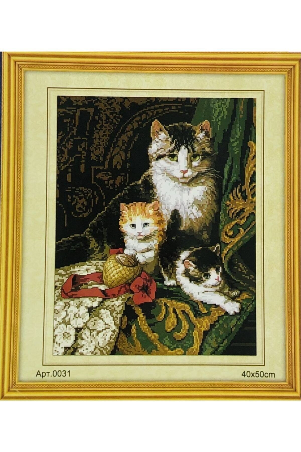 Goblen Etamin Işleme Seti 40x50 Cm 031