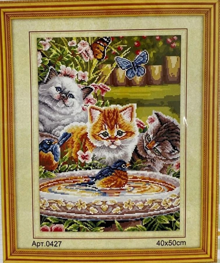 Goblen Etamin Işleme Seti 40x50 Cm 427