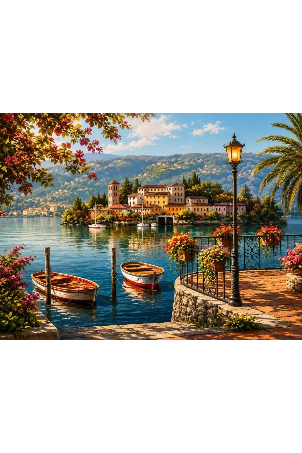 Hı Stone 5d Elmas Boncuk Taş Işleme Mozaik Goblen Kit 50x40cm Gc83029