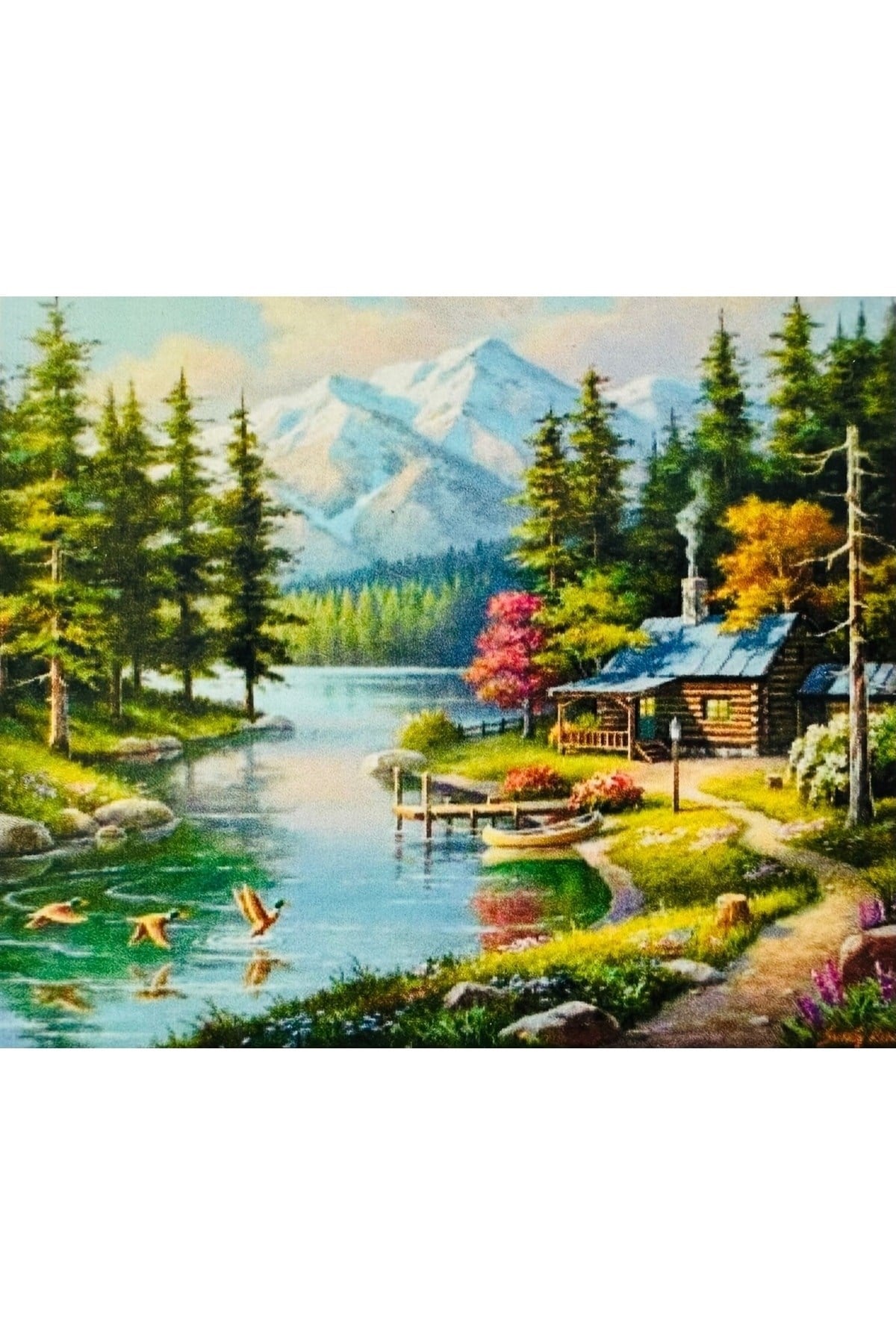 Hı Stone 5d Elmas Boncuk Taş Işleme Mozaik Goblen Kit 50x40cm Gc84280