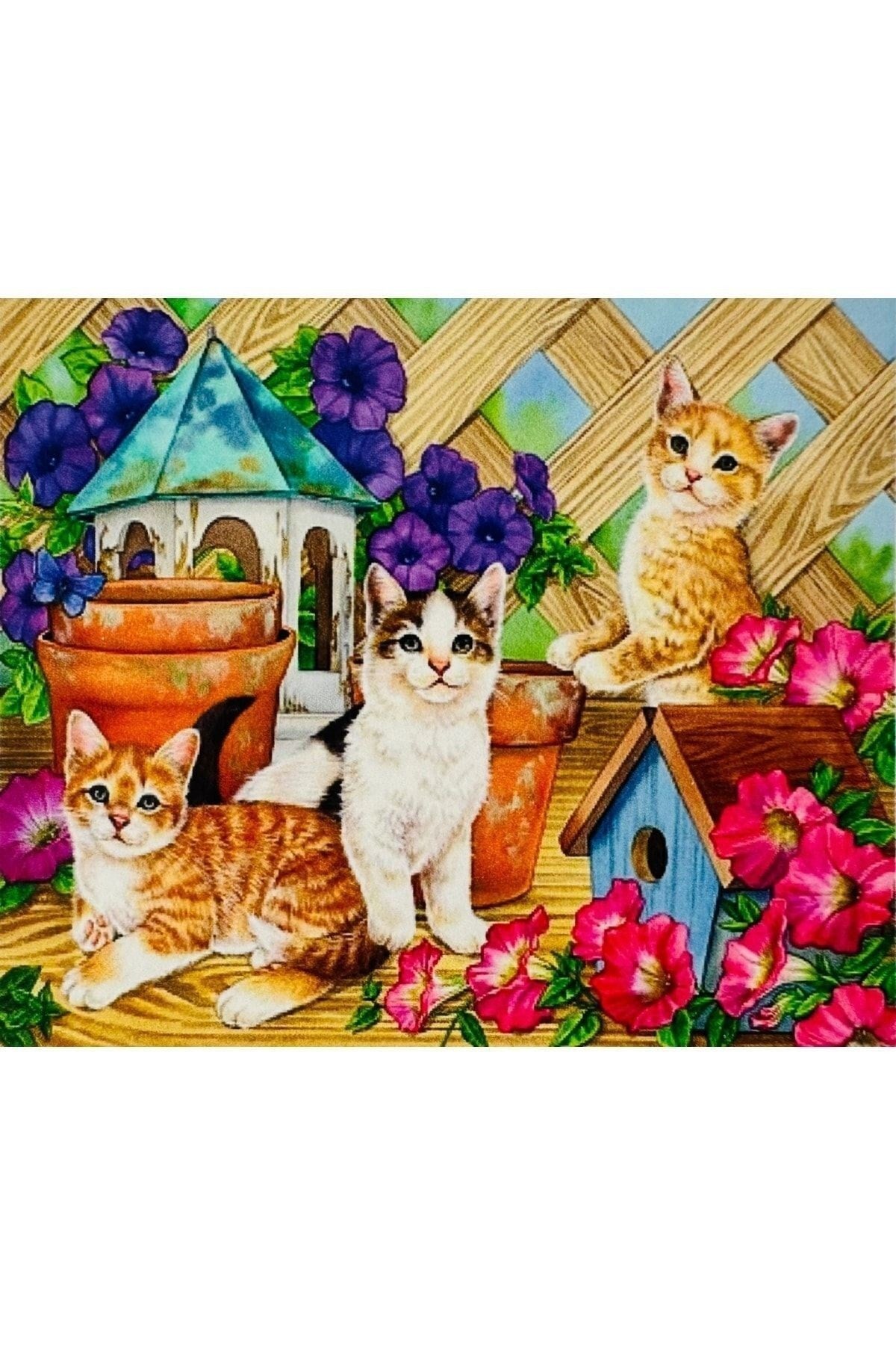 Hı Stone 5d Elmas Boncuk Taş Işleme Mozaik Goblen Kit 50x40cm Gc74137