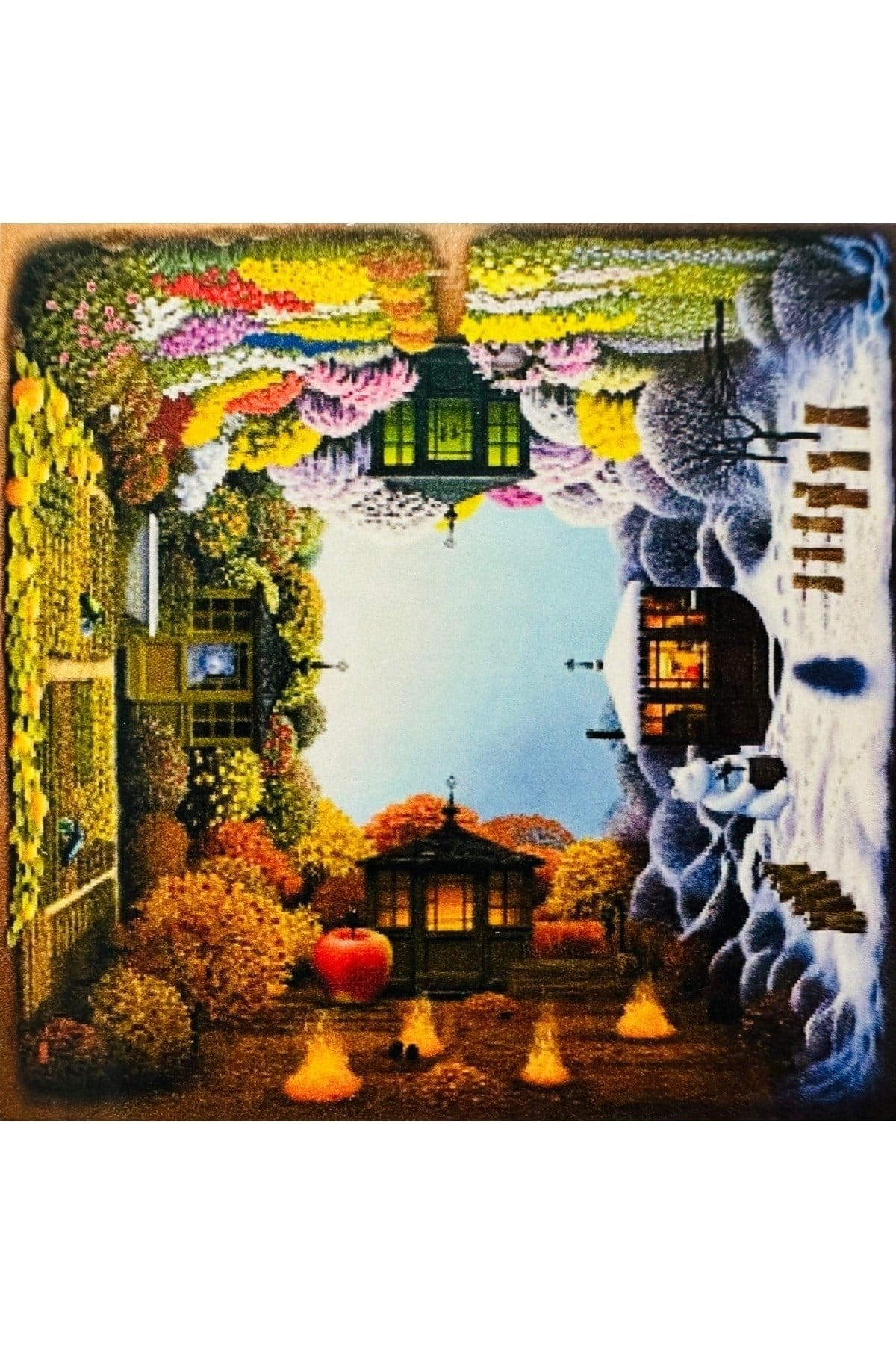 Hı Stone 5d Elmas Boncuk Taş Işleme Mozaik Goblen Kit 30x30cm Ms12810