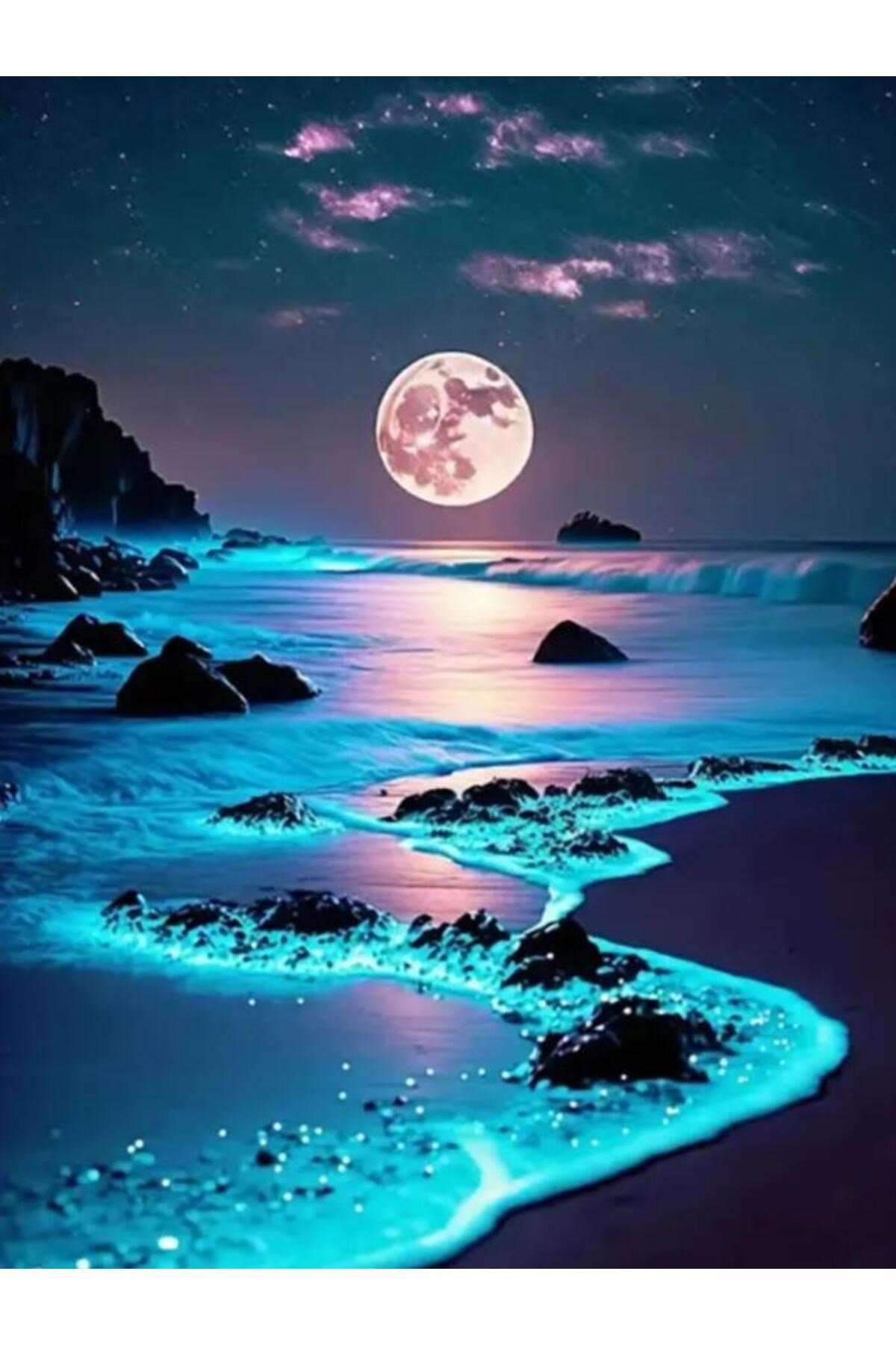 Hı Stone 5d Elmas Boncuk Taş Işleme Mozaik Goblen Kit 50x40cm gc89252