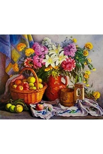 Hı Stone 5d Elmas Boncuk Taş Işleme Mozaik Goblen Kit 50X65cm SGK72408
