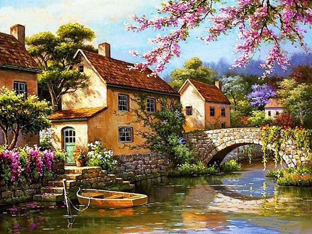 Hı Stone 5d Elmas Boncuk Taş Işleme Mozaik Goblen Kit 50X65cm SGK70151