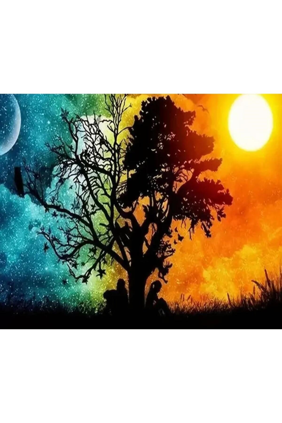 Hı Stone 5d Elmas Boncuk Taş Işleme Mozaik Goblen Kit 50x40cm gc75288