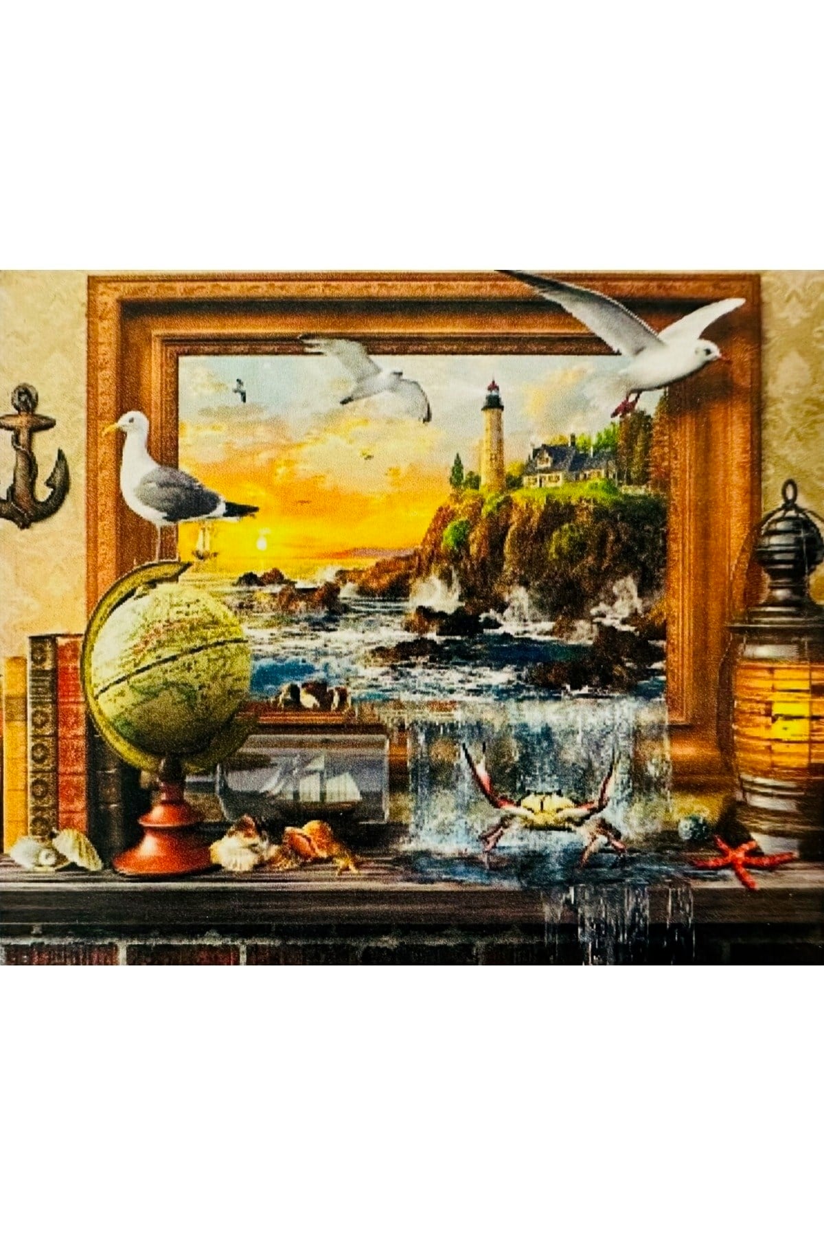 Hı Stone 5d Elmas Boncuk Taş Işleme Mozaik Goblen Kit 50x40cm Gc84279