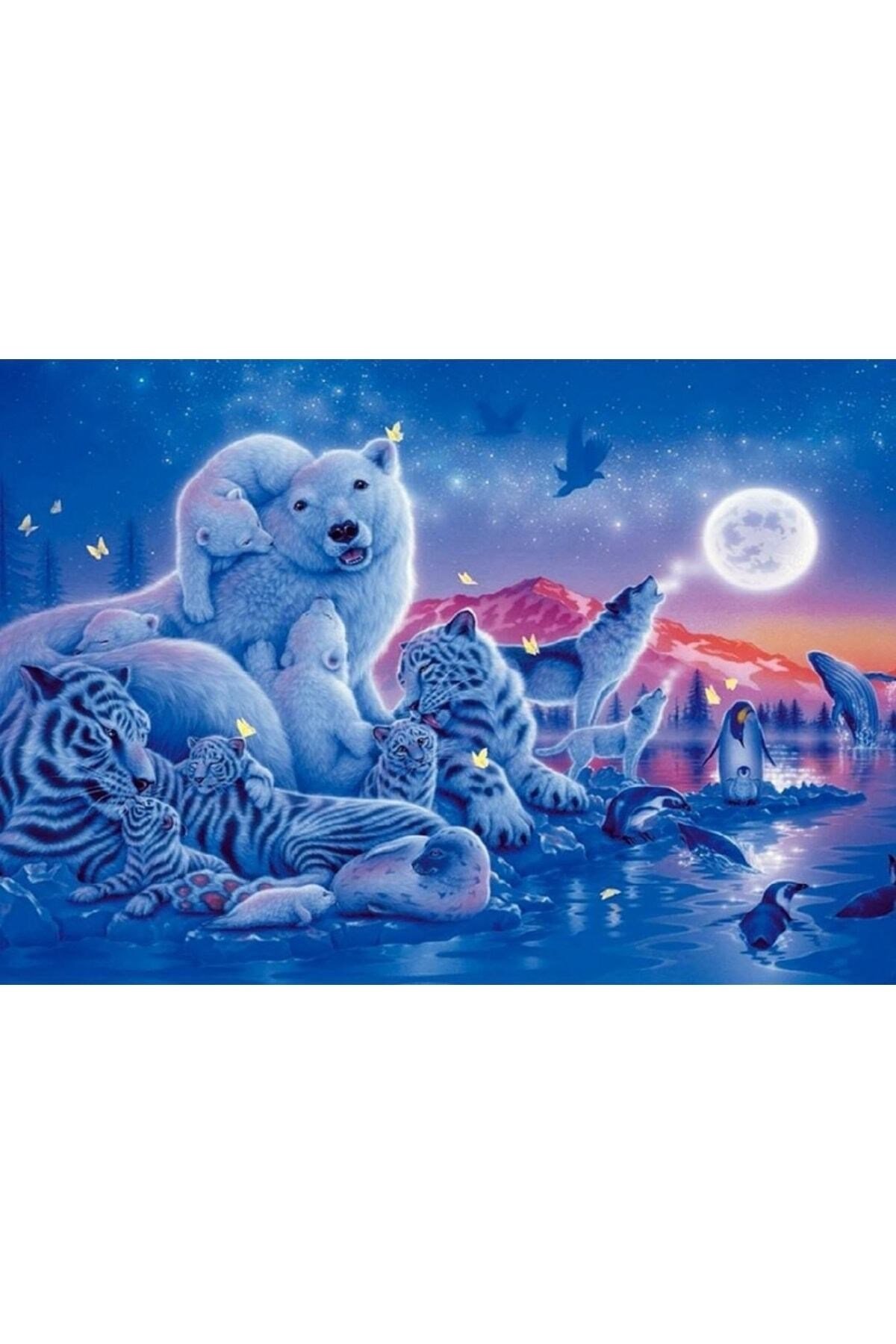 Hı Stone 5d Elmas Boncuk Taş Işleme Mozaik Goblen Kit 50x65 Cm Sgk82965