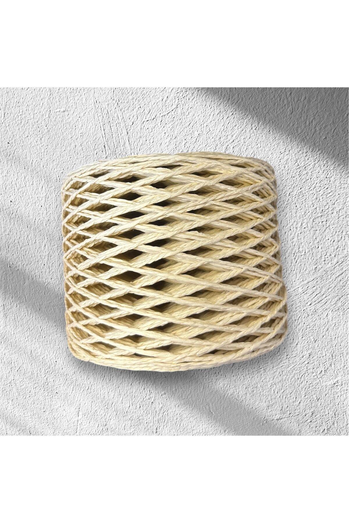 kağıt ip çanta, şapka, dıy yapımı (100gr)