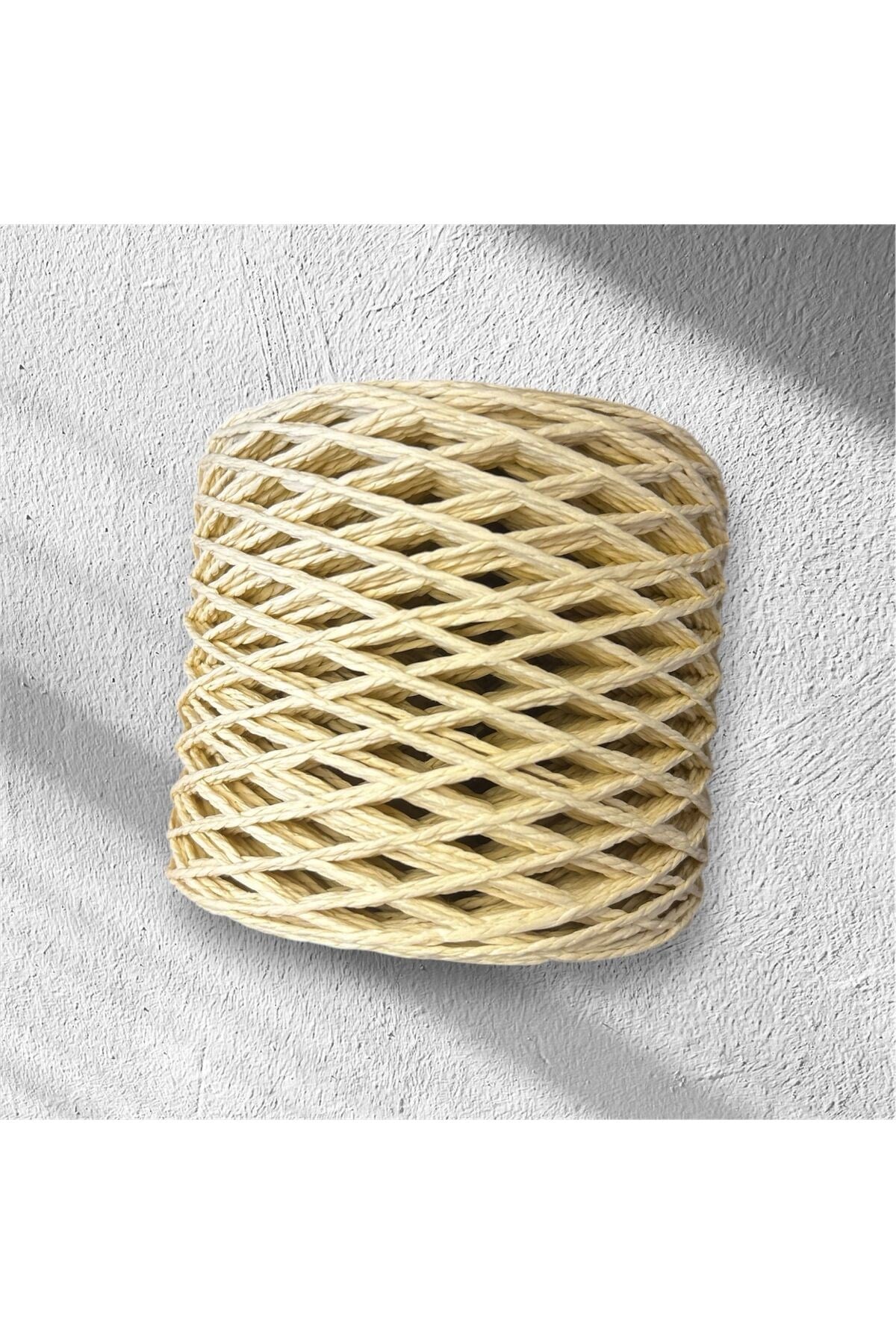 kağıt ip çanta, şapka, dıy yapımı (100gr)