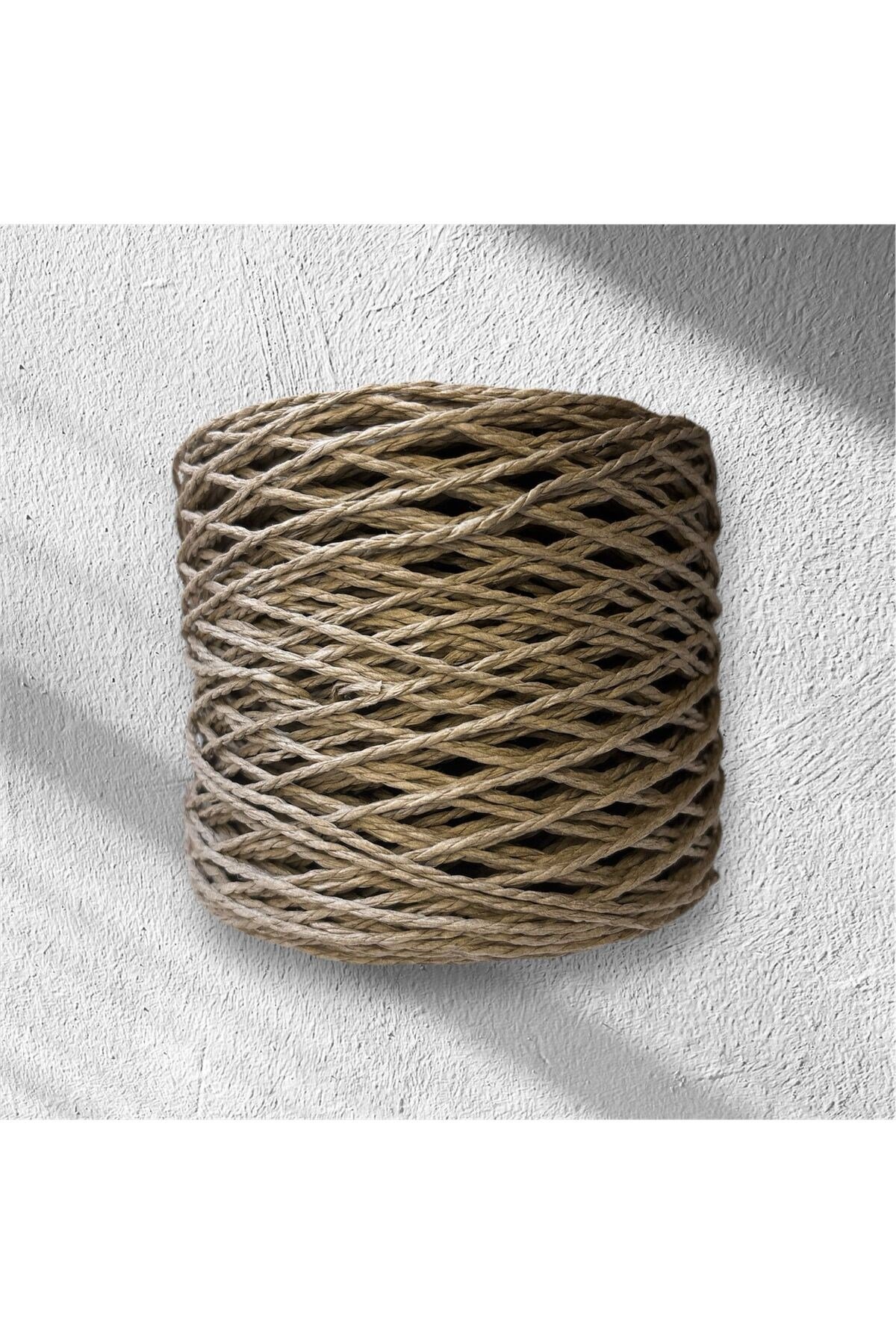 kağıt ip çanta, şapka, dıy yapımı (100gr)