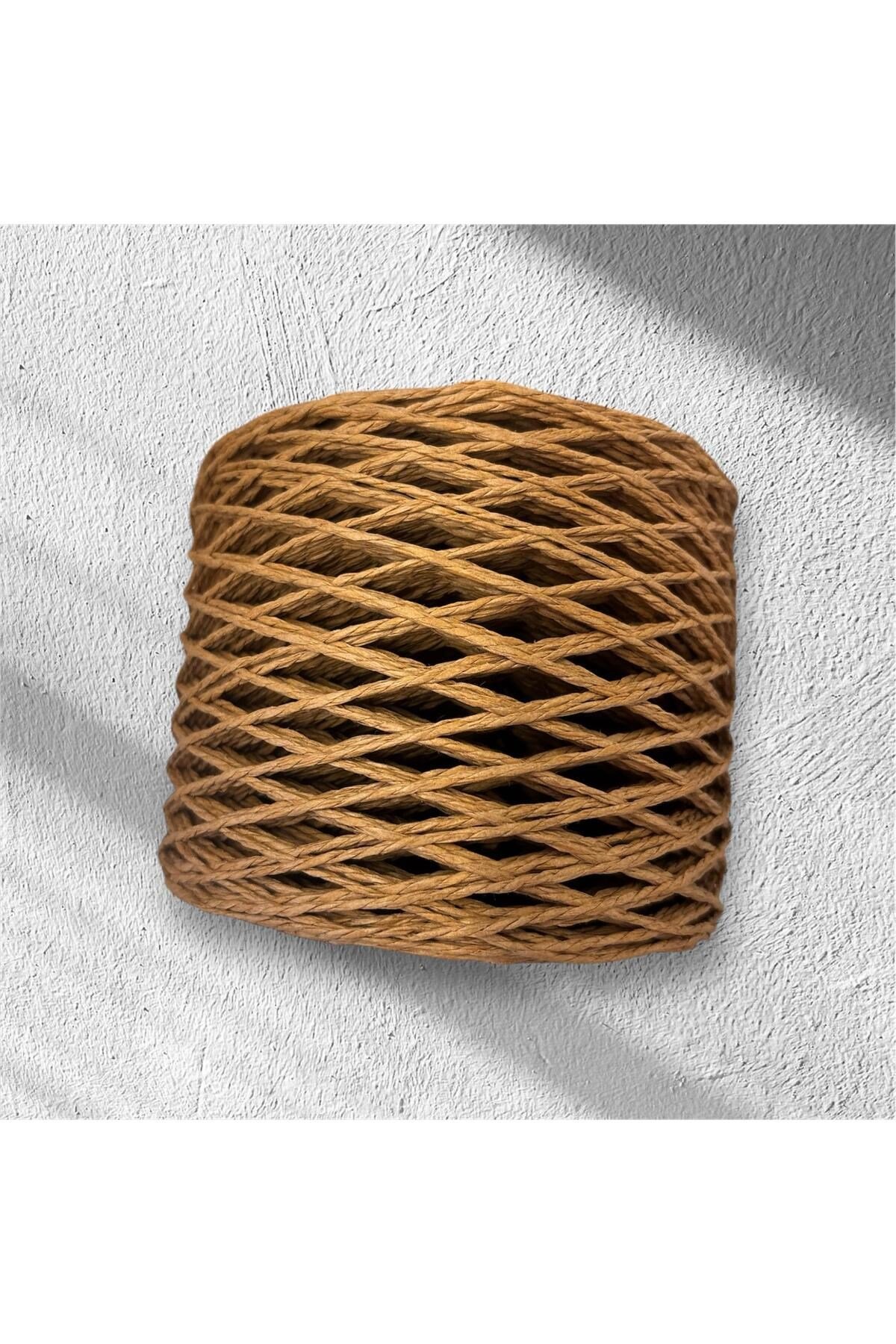 kağıt ip çanta, şapka, dıy yapımı (100gr)