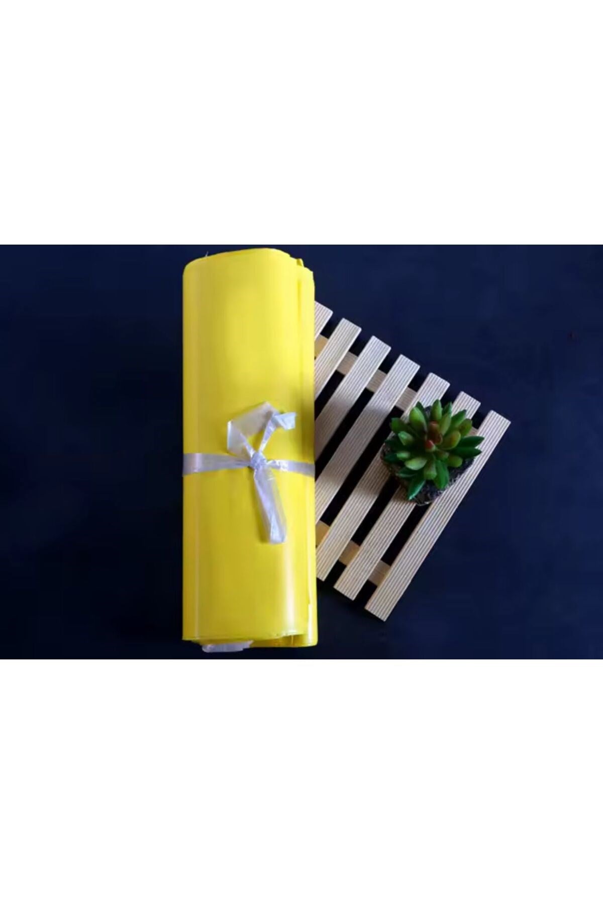 Kargo Poşeti, E ticaret Poşeti, Paketleme Poşeti, Cepsiz Kargo Poşeti, Sarı 17x30 (100 Adet)
