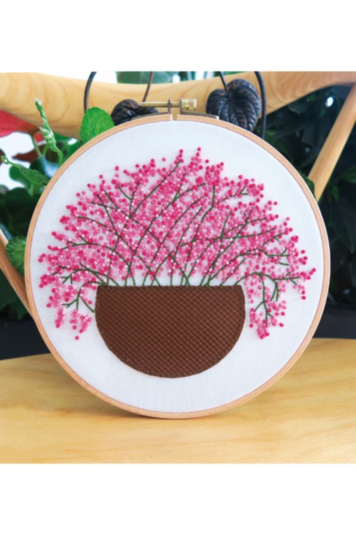 Kasnaklı Goblen Etamin Nakış Işleme Seti 20x20 Cm 511170a