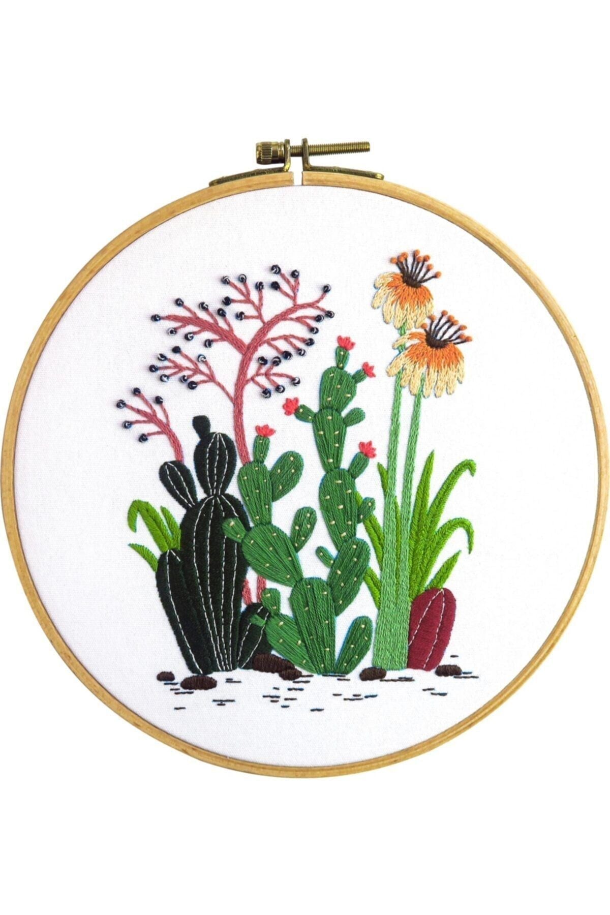 Kasnaklı Goblen Etamin Nakış Işleme Seti 20x20 Cm 511256
