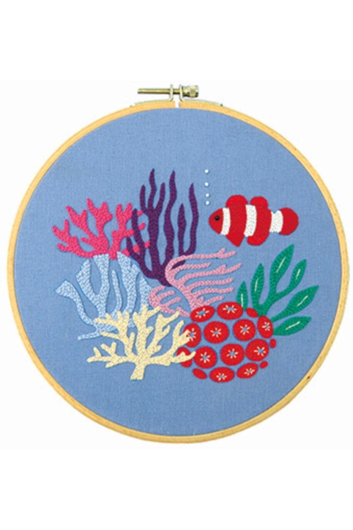 Kasnaklı Goblen Etamin Nakış Işleme Seti 20x20 Cm 511165