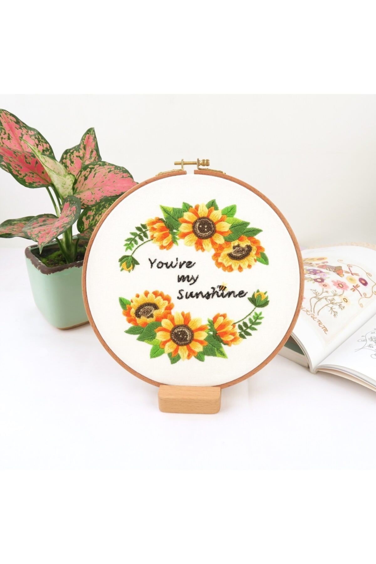 Kasnaklı Goblen Etamin Nakış Işleme Seti 20x20 Cm 511320