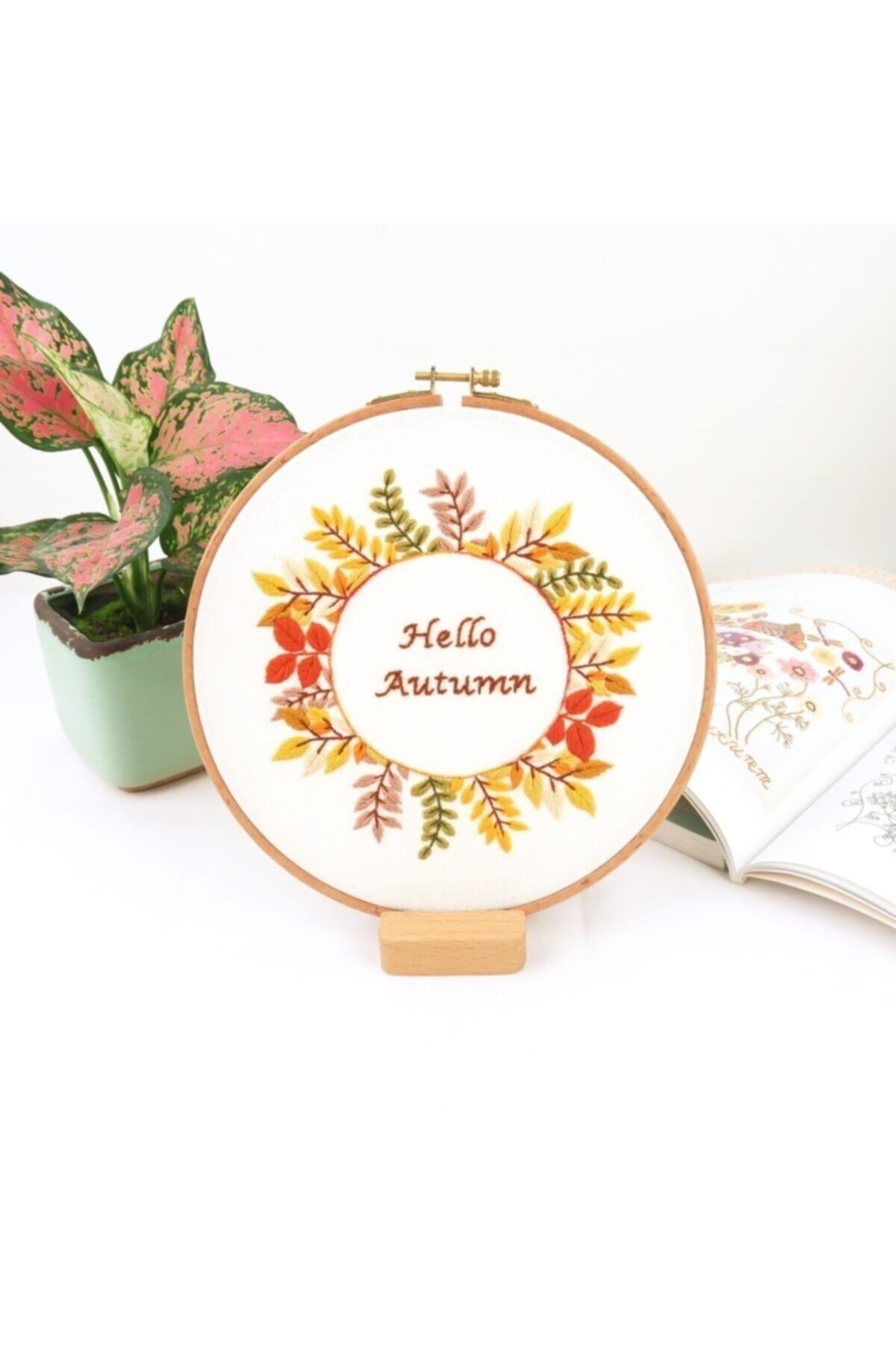 Kasnaklı Goblen Etamin Nakış Işleme Seti 20x20 Cm 511318