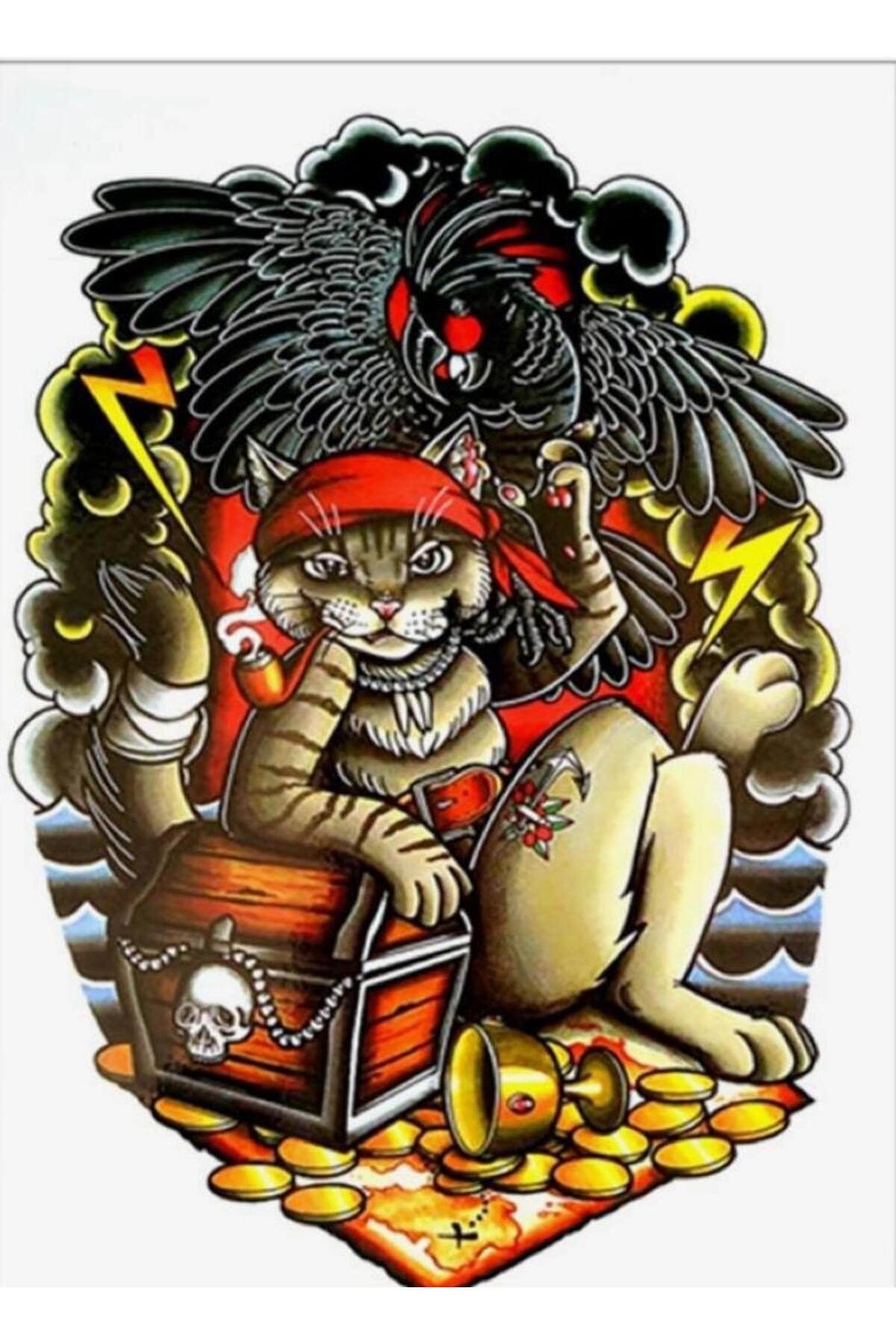 KEDİLİ GEÇİCİ DÖVME