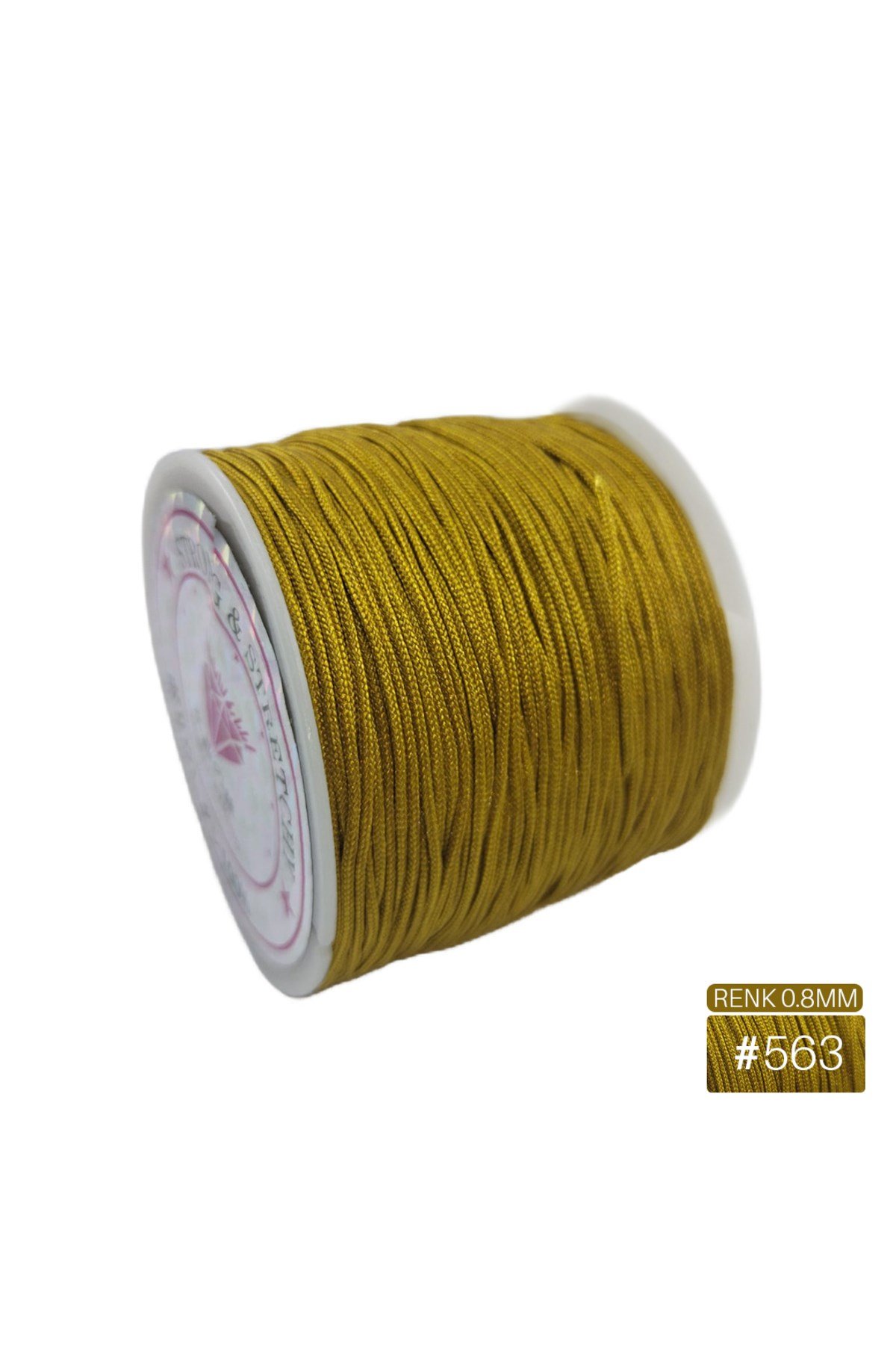 Kolye İpi Bileklik İpi Paraşüt İpi 50 Metre 0.8mm Renk Çeşitleri