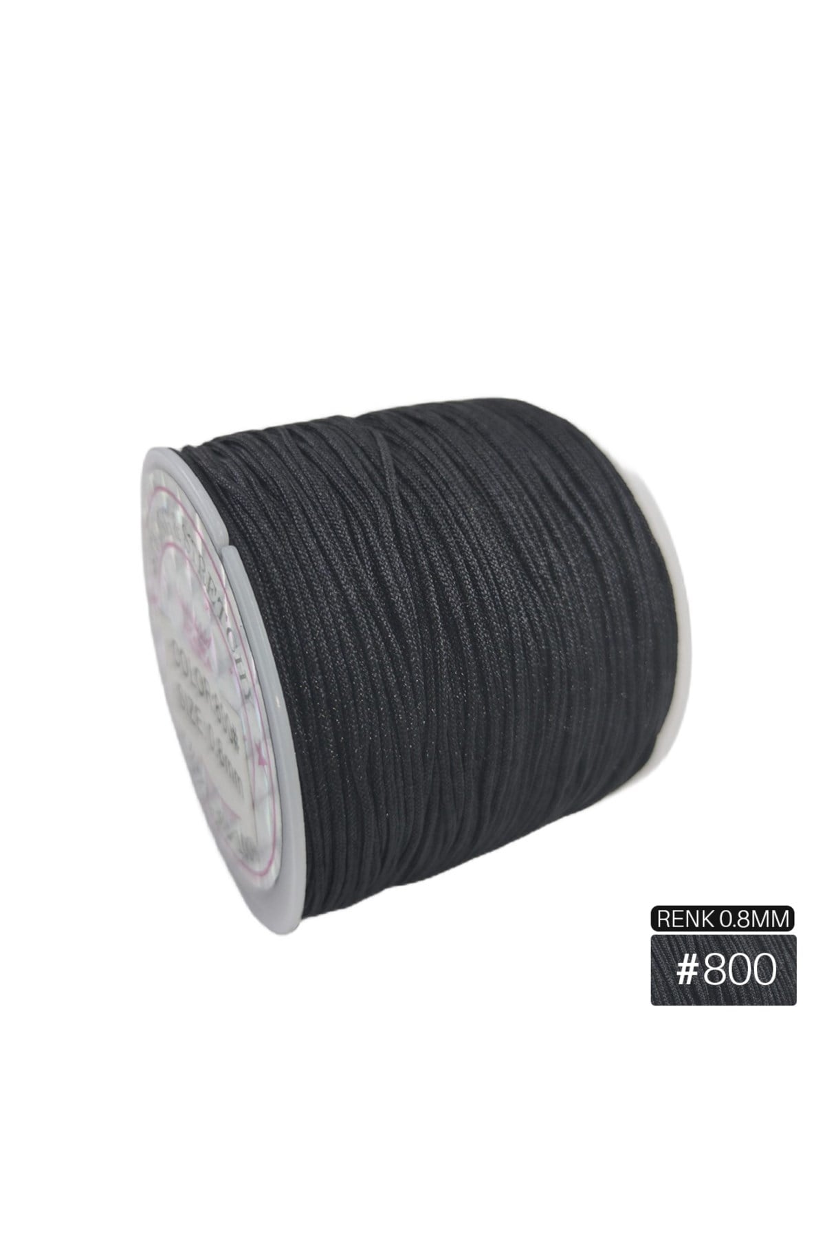 Kolye İpi Bileklik İpi Paraşüt İpi 50 Metre 0.8mm Renk Çeşitleri