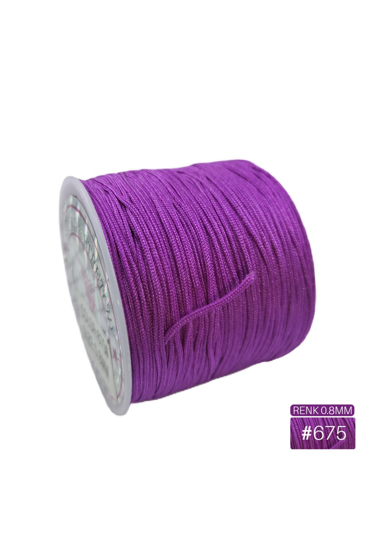 Kolye İpi Bileklik İpi Paraşüt İpi 50 Metre 0.8mm Renk Çeşitleri