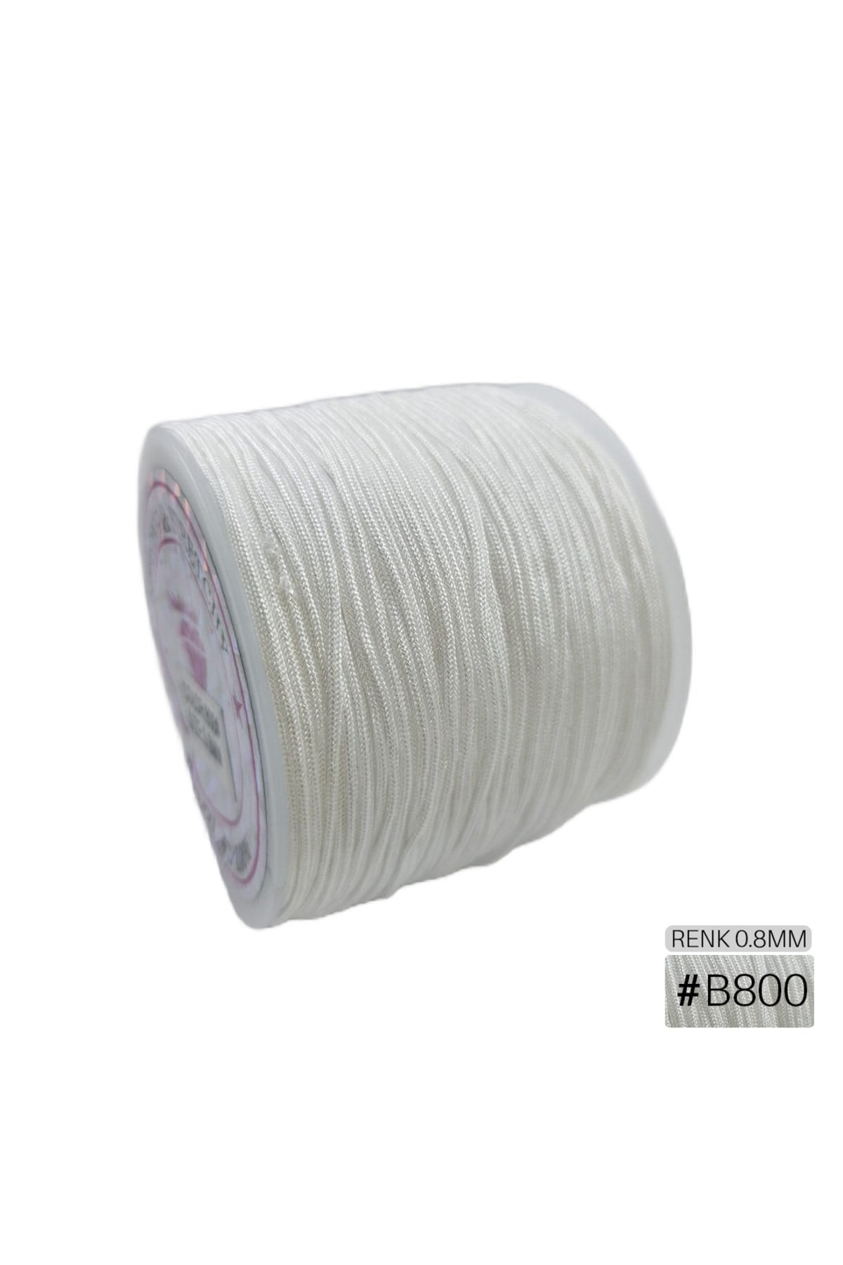 Kolye İpi Bileklik İpi Paraşüt İpi 50 Metre 0.8mm Renk Çeşitleri