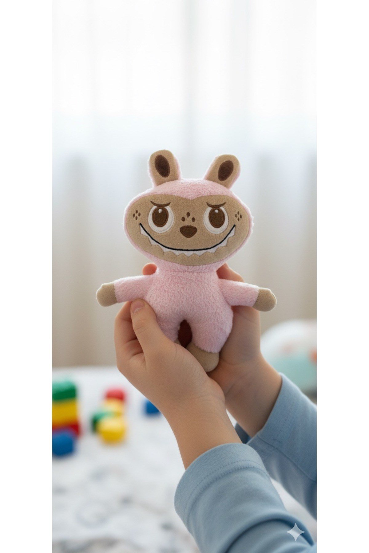 Labubu Oyuncak, Peluş Oyuncak, Büyük Boy Labubu, Sevimli Peluş (35 cm)