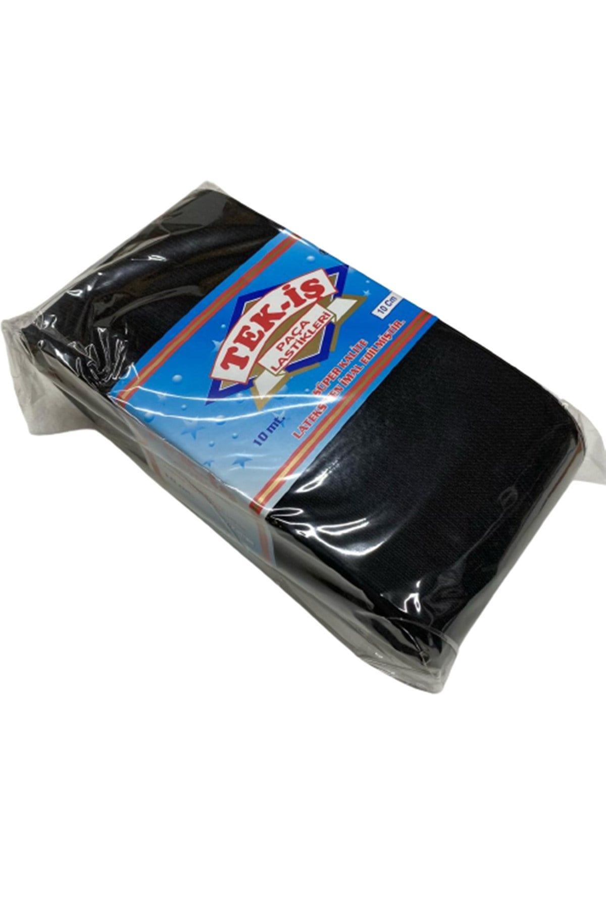 Lastik Tek-İş Sert Yumuşak Çamaşır Don Etek Bel Paça Bebe Lastiği Yassı Yumuşak 10 cm SİYAH