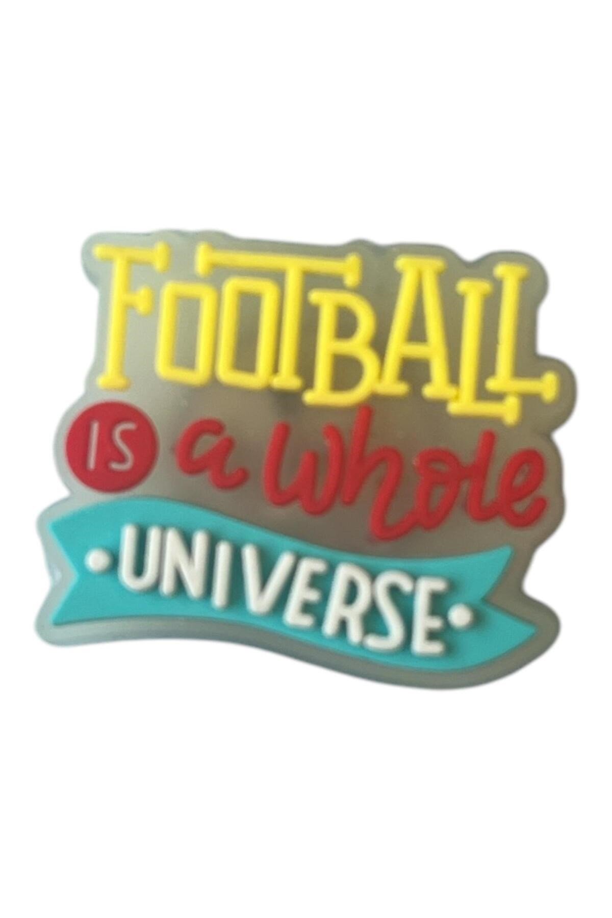 Ledli Yanıp Sönen Futbol Temalı Terlik Süsü Üç Boyutlu/Işıklı 3d Charm