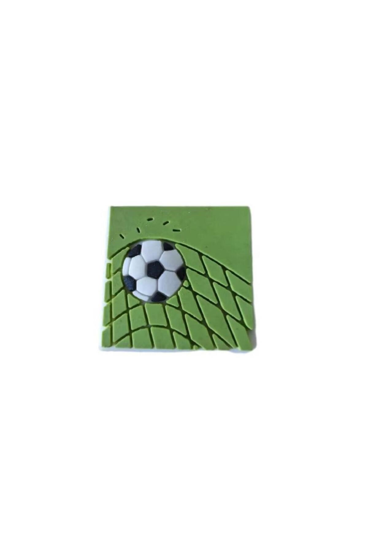 Ledli Yanıp Sönen Futbol Terlik Süsü Üç Boyutlu/Işıklı 3d Charm/jibbitz