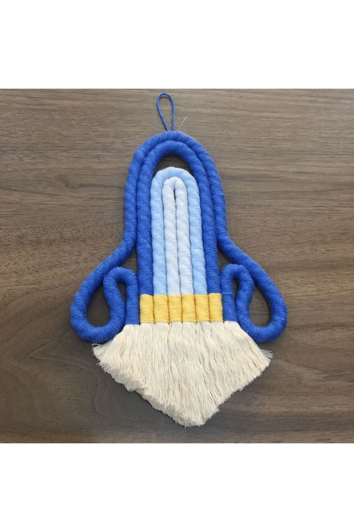 Makrome Roket Makrome Uzay Çocuk Bebek Odası Duvar Süsü Kapı Süsü 89