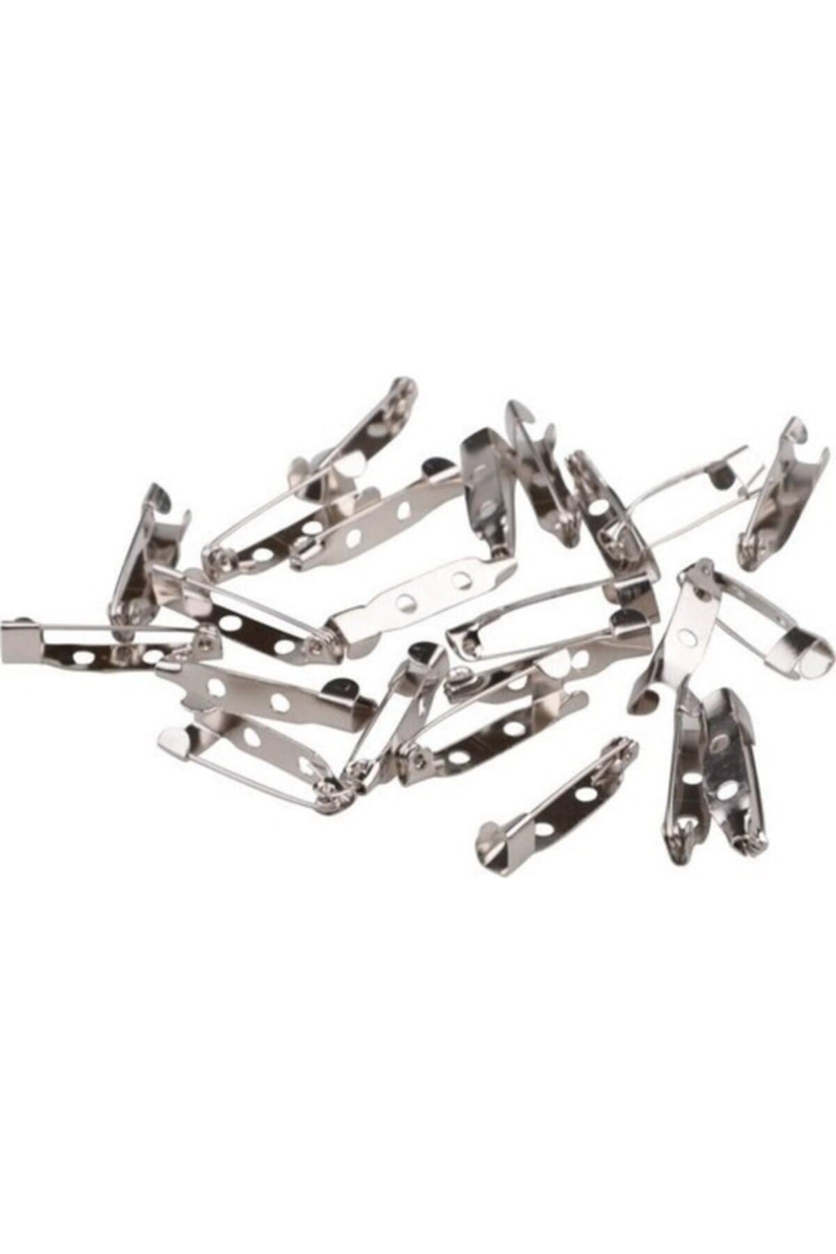 Metal Broş Iğnesi Aparatı 3 Cm 50 Adet