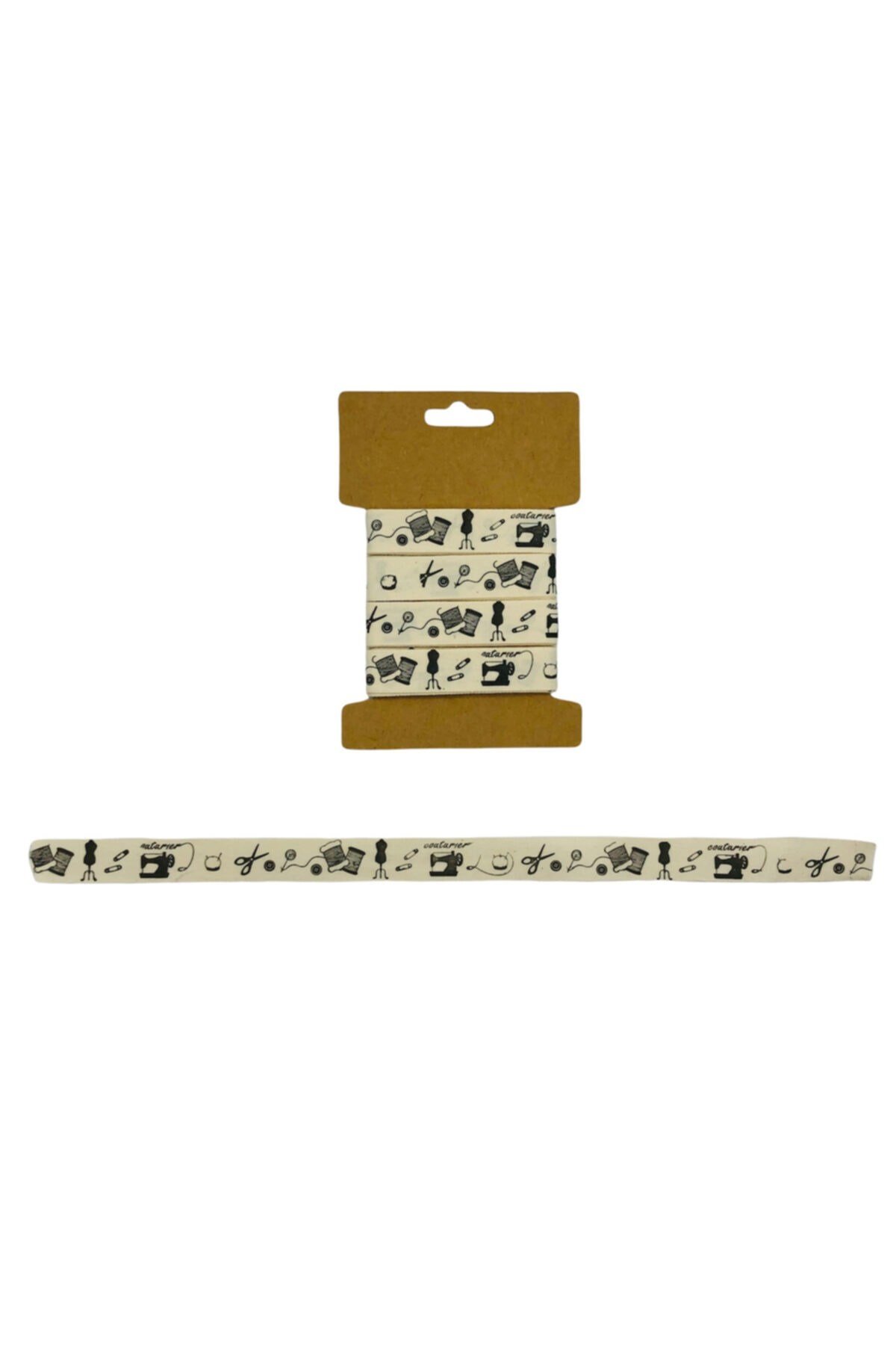 Pamuk Şerit Kurdele Koton Kurdele 1,5 Cm 4,5 Mt A80