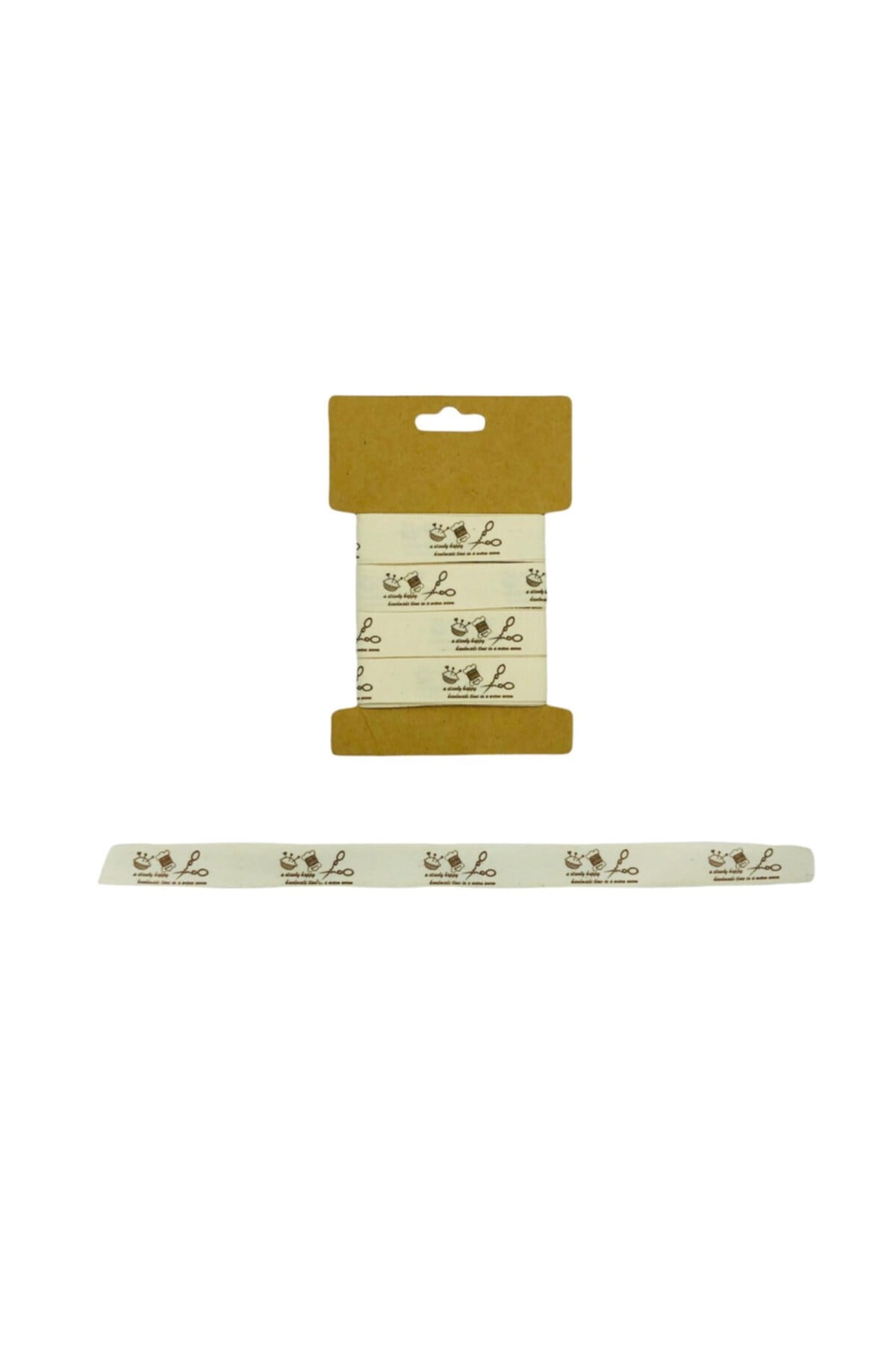 Pamuk Şerit Kurdele Koton Kurdele 1,5 Cm 4,5 Mt B39