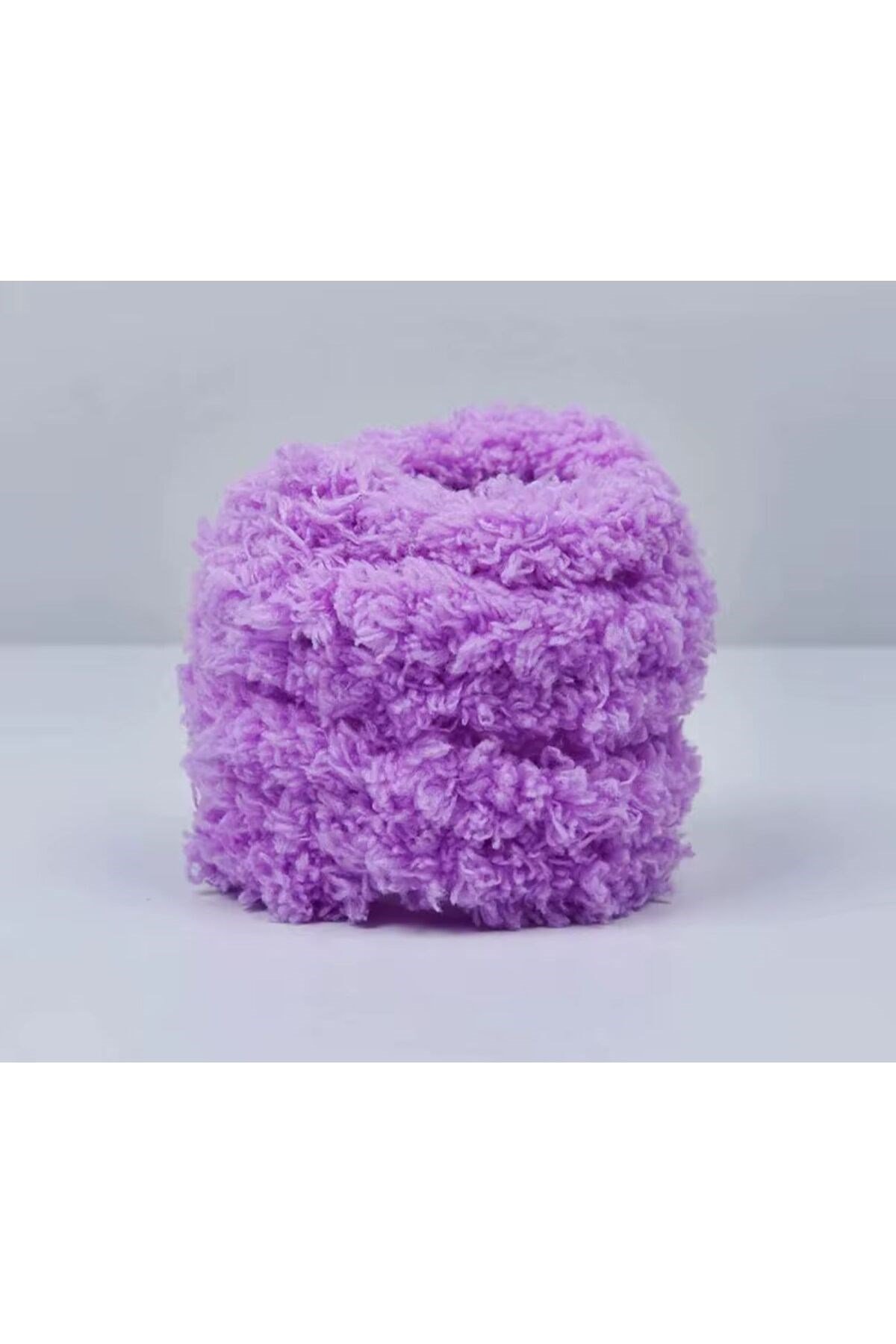 Peluş Şönil, Yapboz İp, Peluş Oyuncak Kendin Yap, Telli Boru Temizleme (2m)Açık Mor