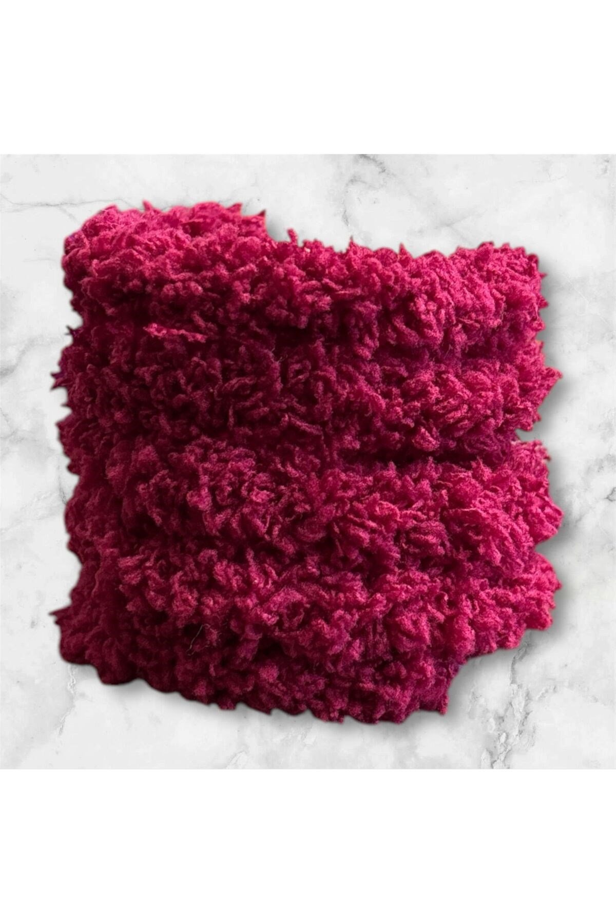 Peluş Şönil, Yapboz İp, Peluş Oyuncak Kendin Yap, Telli Boru Temizleme (2m) Mürdüm