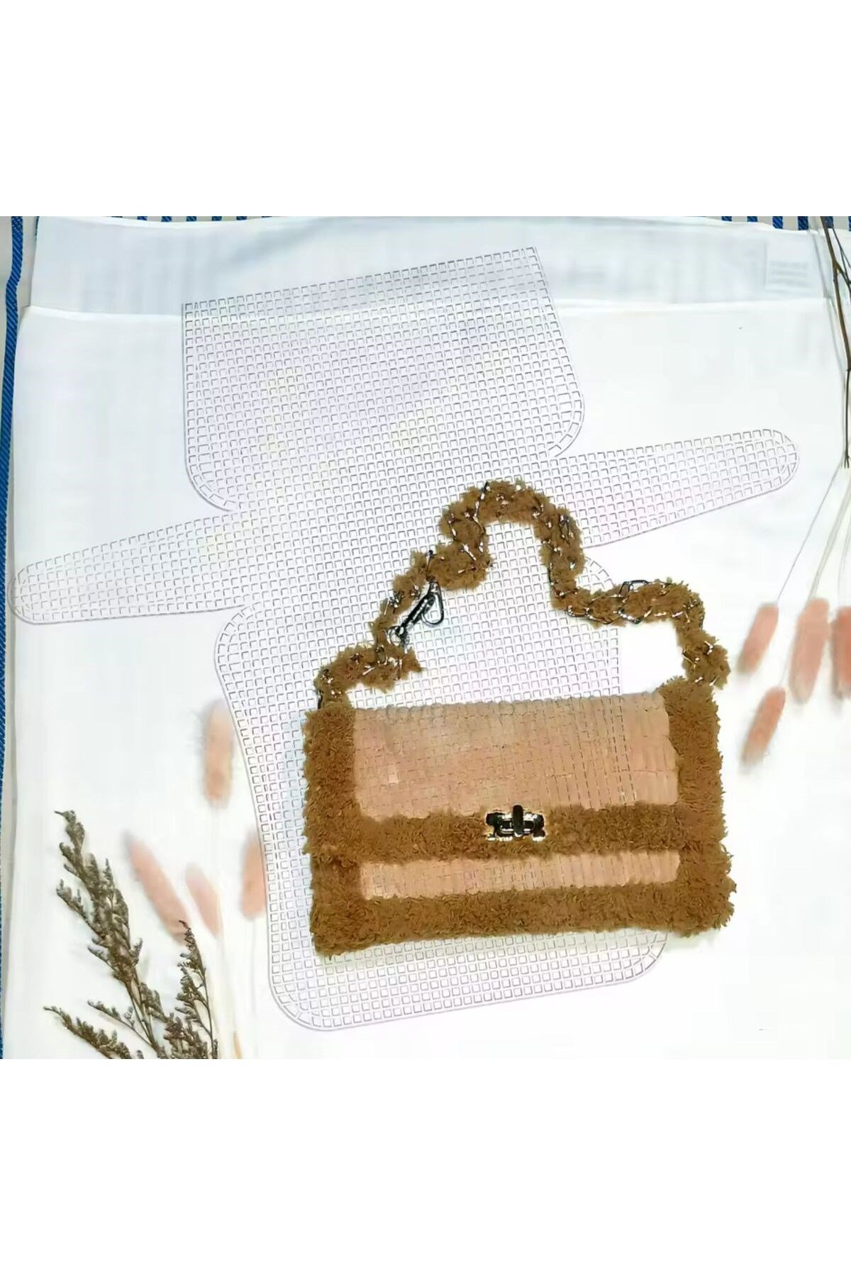 Plastik Çanta Kanvası, Cüzdan Kanvası, El Yapımı Çanta Handmade Çanta