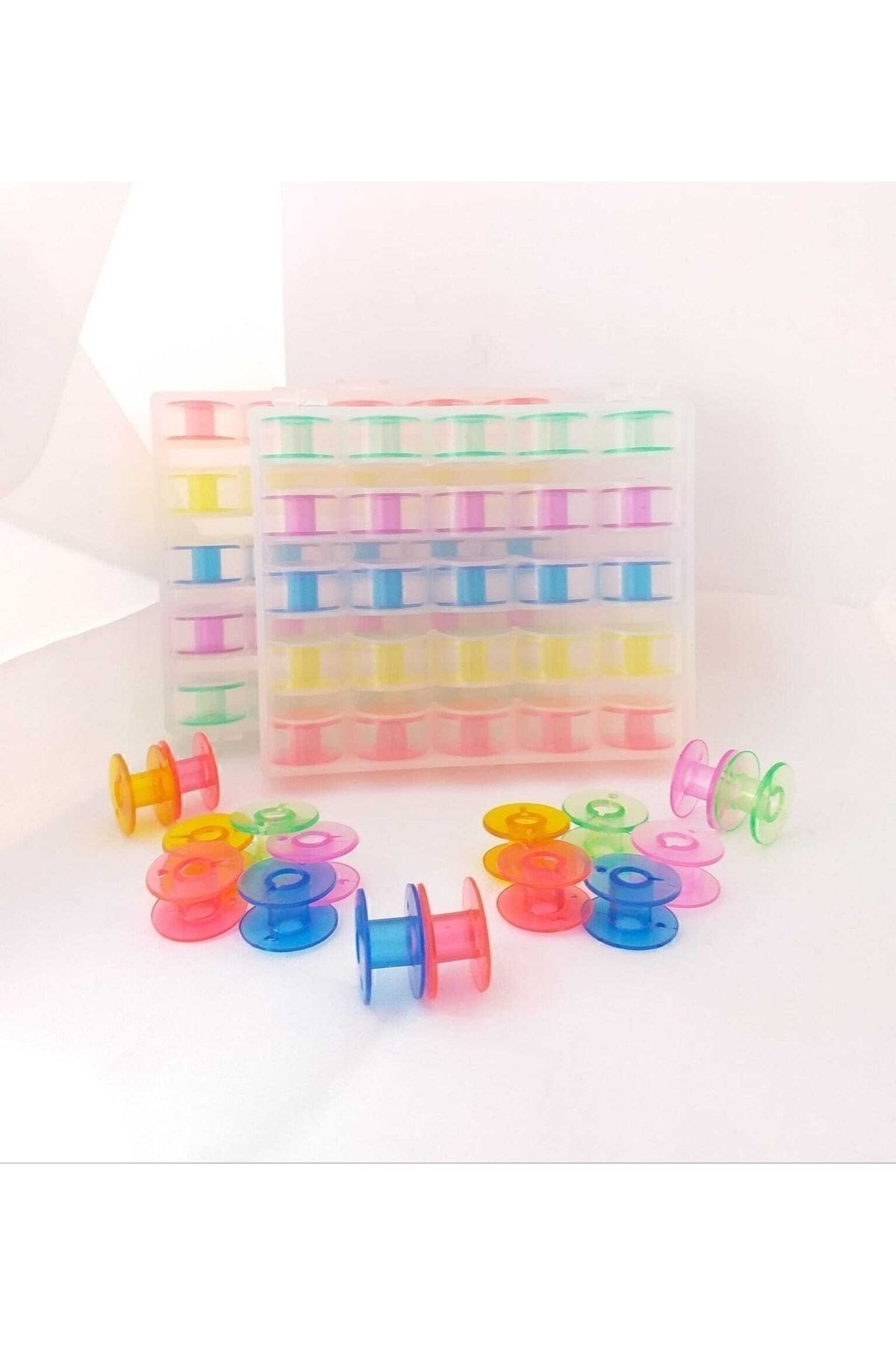 Plastik Masura Ev Tipi Masura Renkli 25li Paket