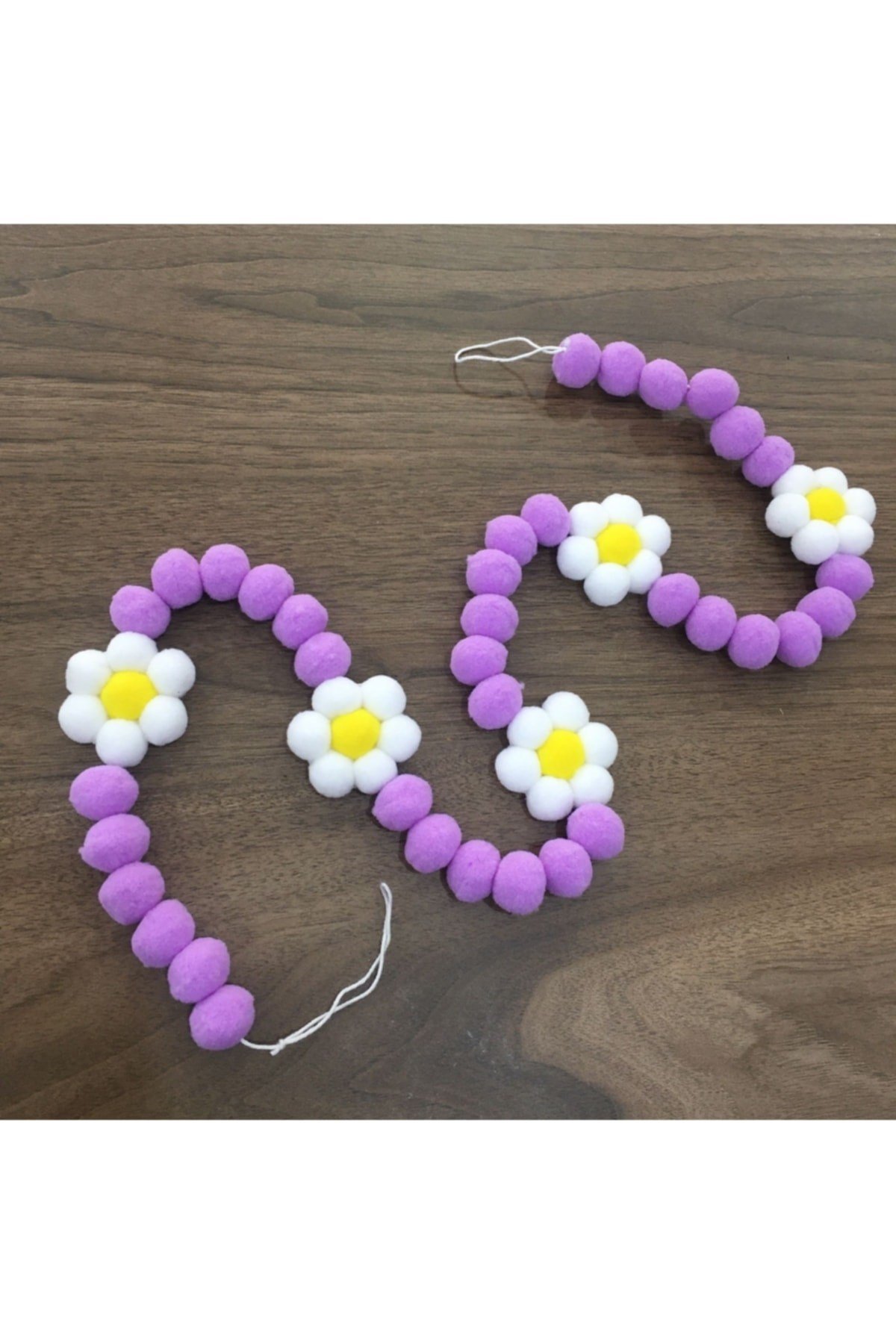 Ponpon Banner Çocuk Bebek Odası Duvar Süsü Kapı Süsü 92