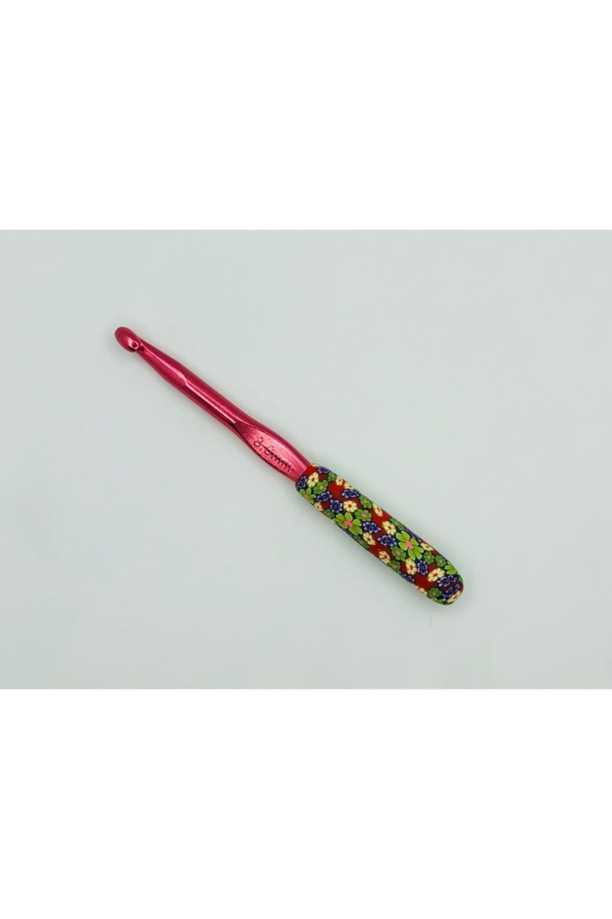 Silikon Saplı Renkli Desenli 8 Mm Tığ