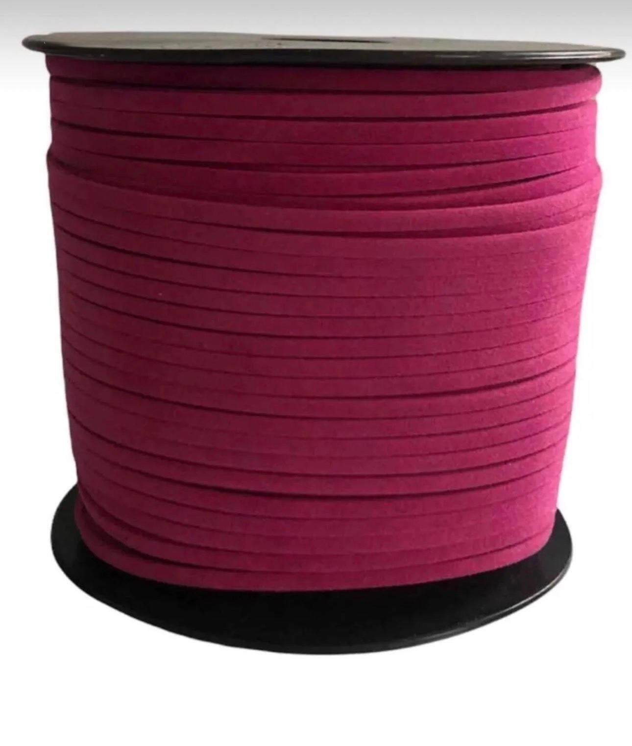 Süet Deri Şerit Ip, 3mm , Tesbih, Bileklik, Kolye Ipi (3 Metre)