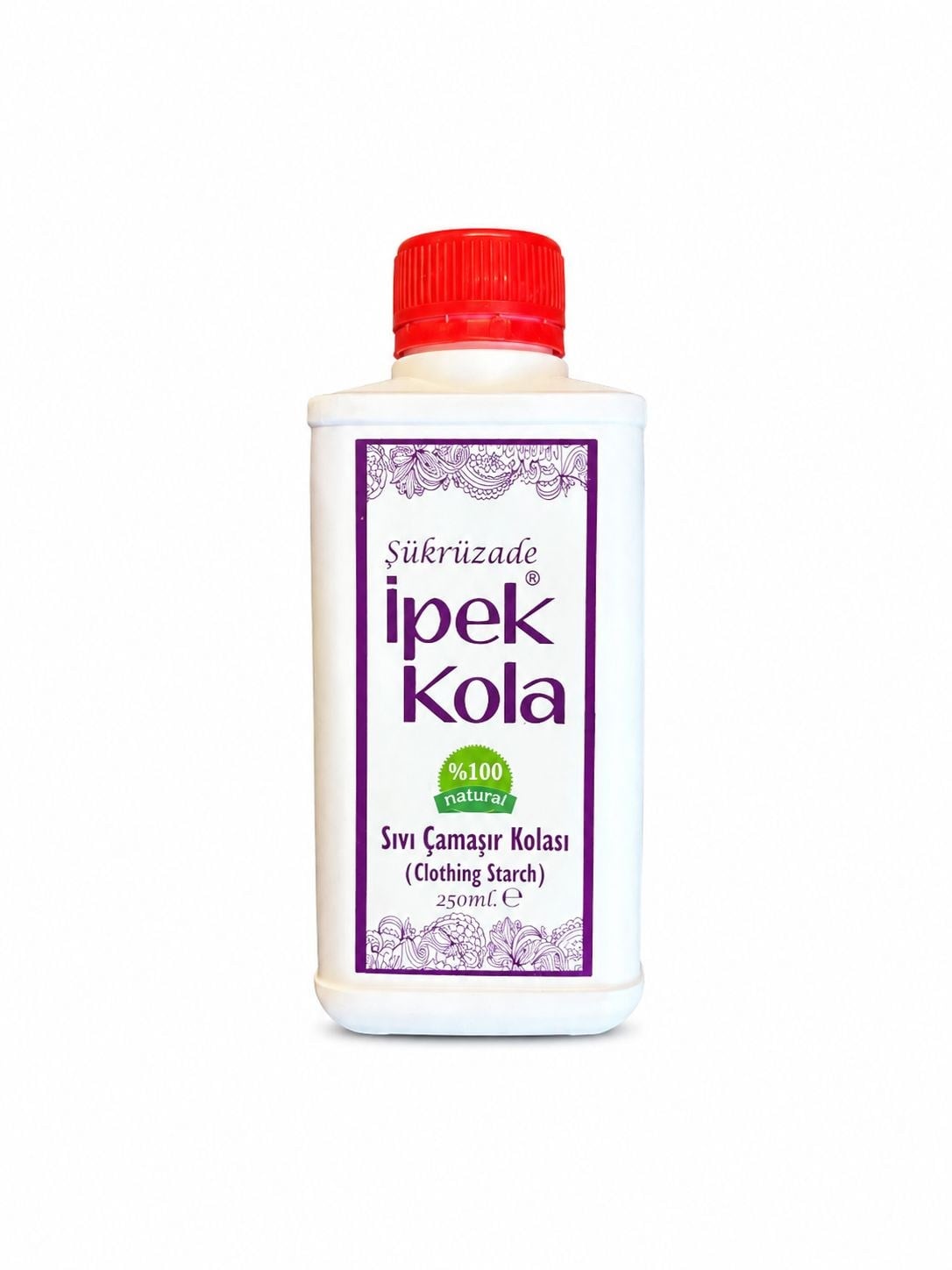 Şükrüzade İpek Kola 250 ml Sıvı Çamaşır Kolası | Kumaş Sertleştirici ve Kolalama Sıvısı